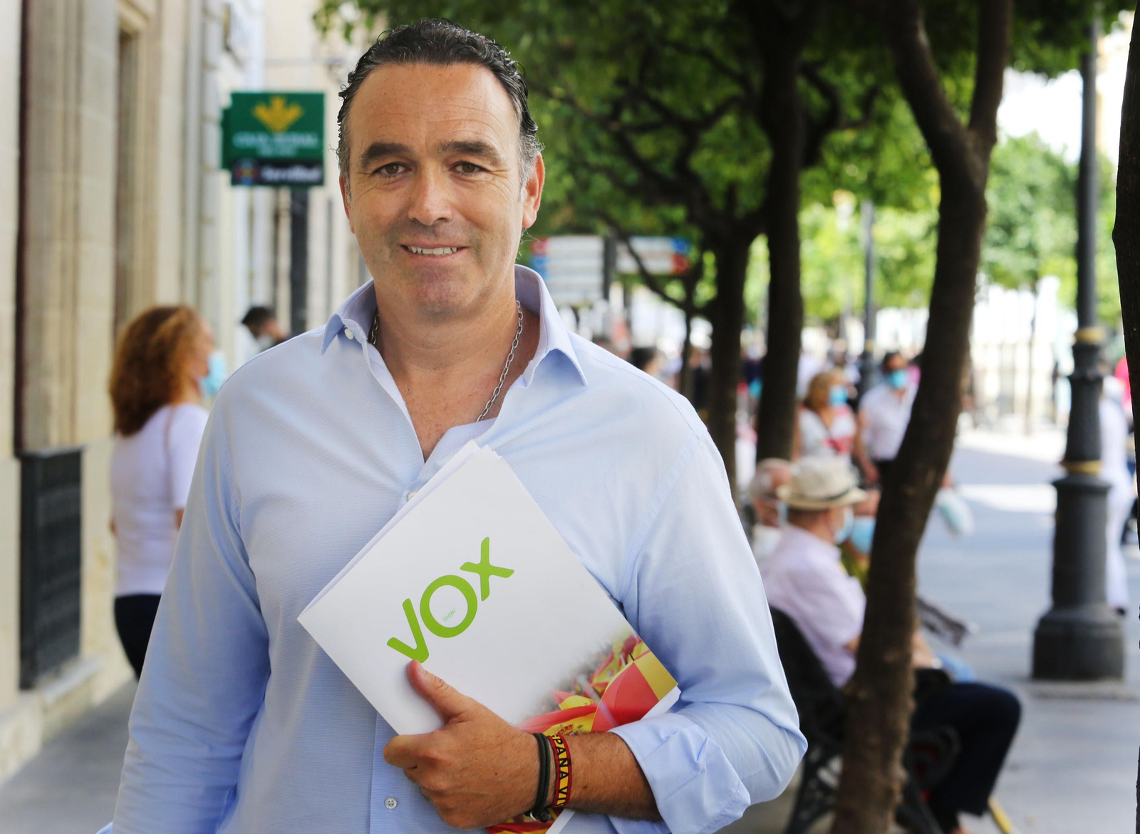 Ramón Aumesquet, coordinador local de Vox.