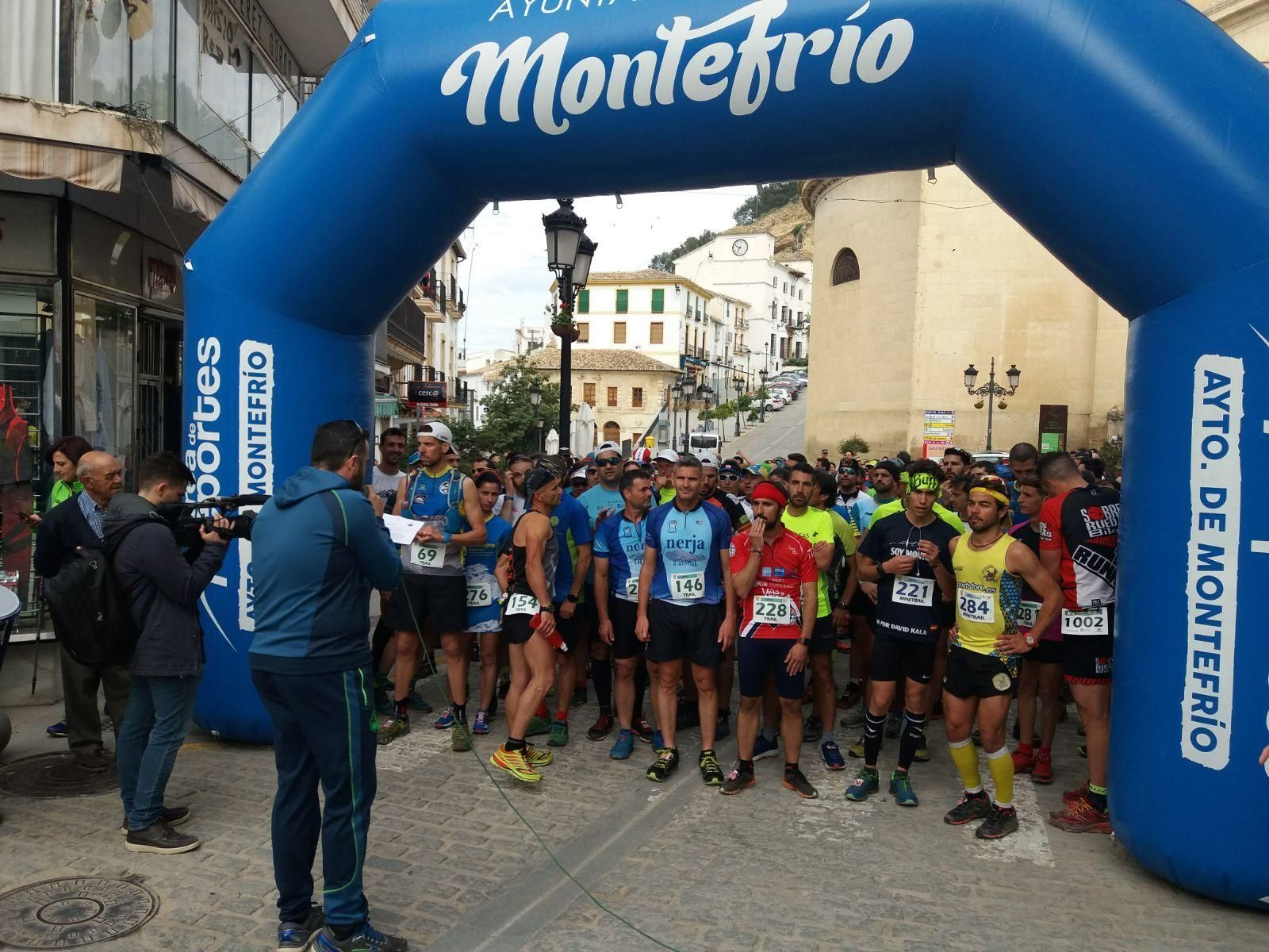 La pasada edición del Trail 'Villa de Montefrío'.