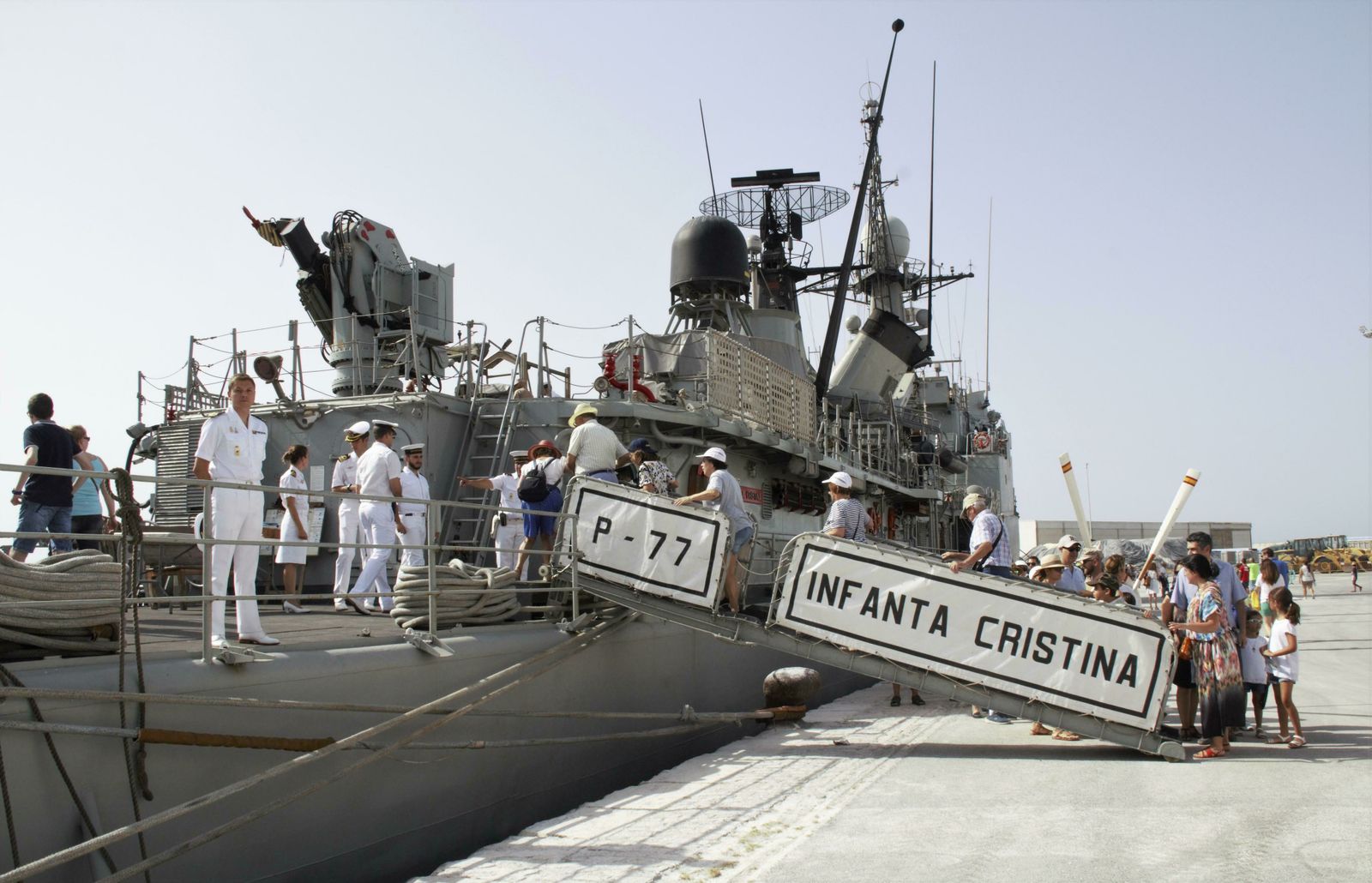 Jornada de puertas abiertas en el puerto de Motril