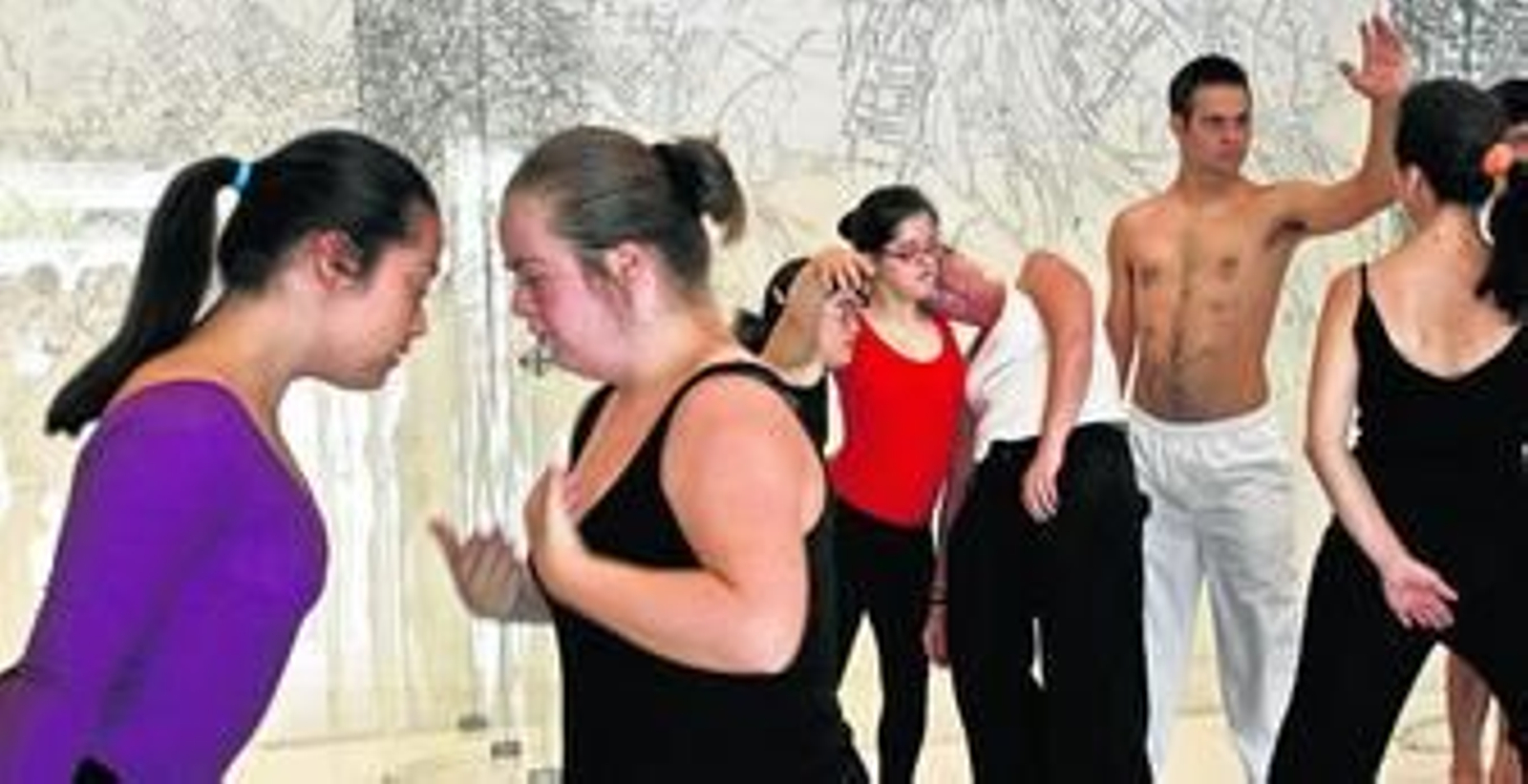 Un momento del ensayo que realizaron ayer en CajaGranada.