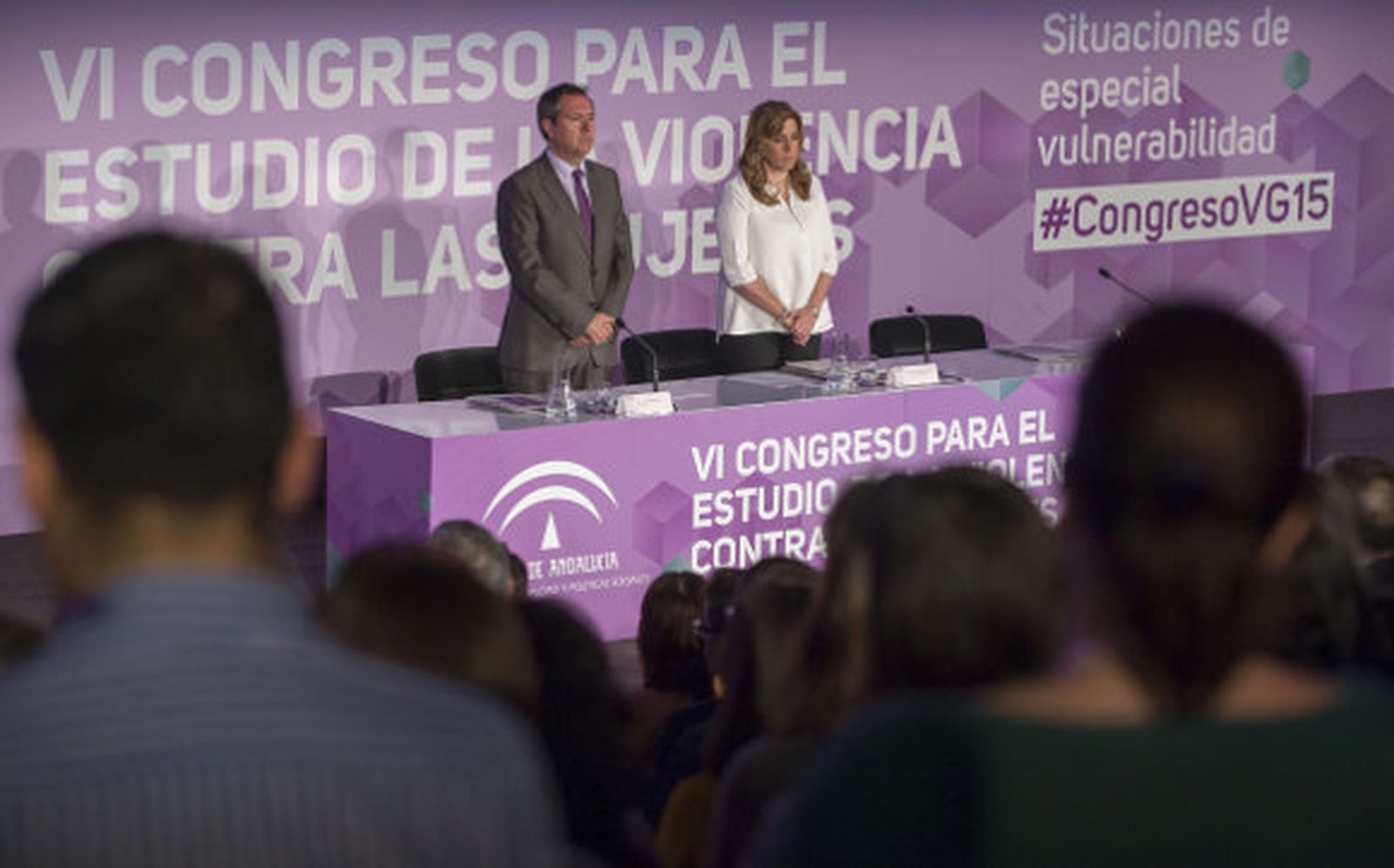 Susana Díaz reclama un gran pacto de Estado contra el "terrorismo machista"