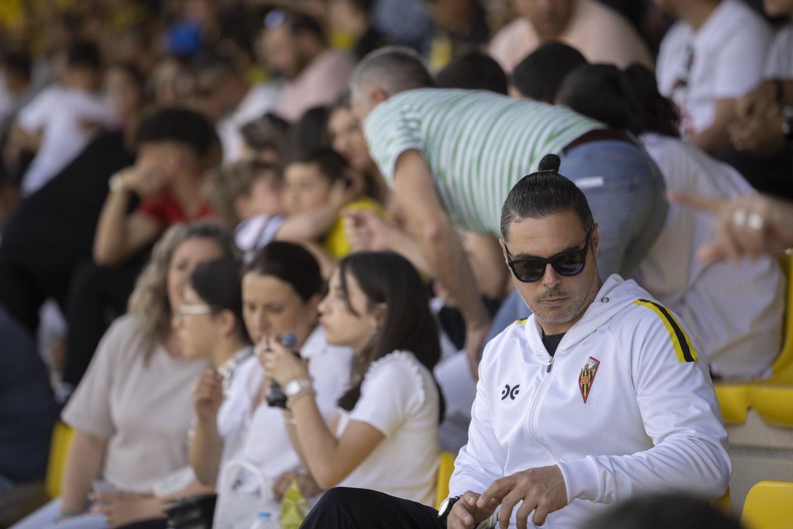 Imágenes del partido entre el San Roque de Lepe y el Atlético Sanluqueño