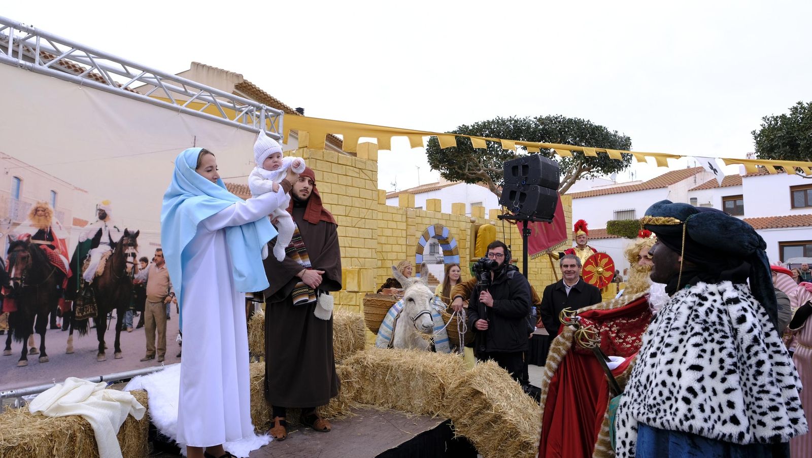 El Auto de los Reyes Magos de Los Gallardos, en imágenes