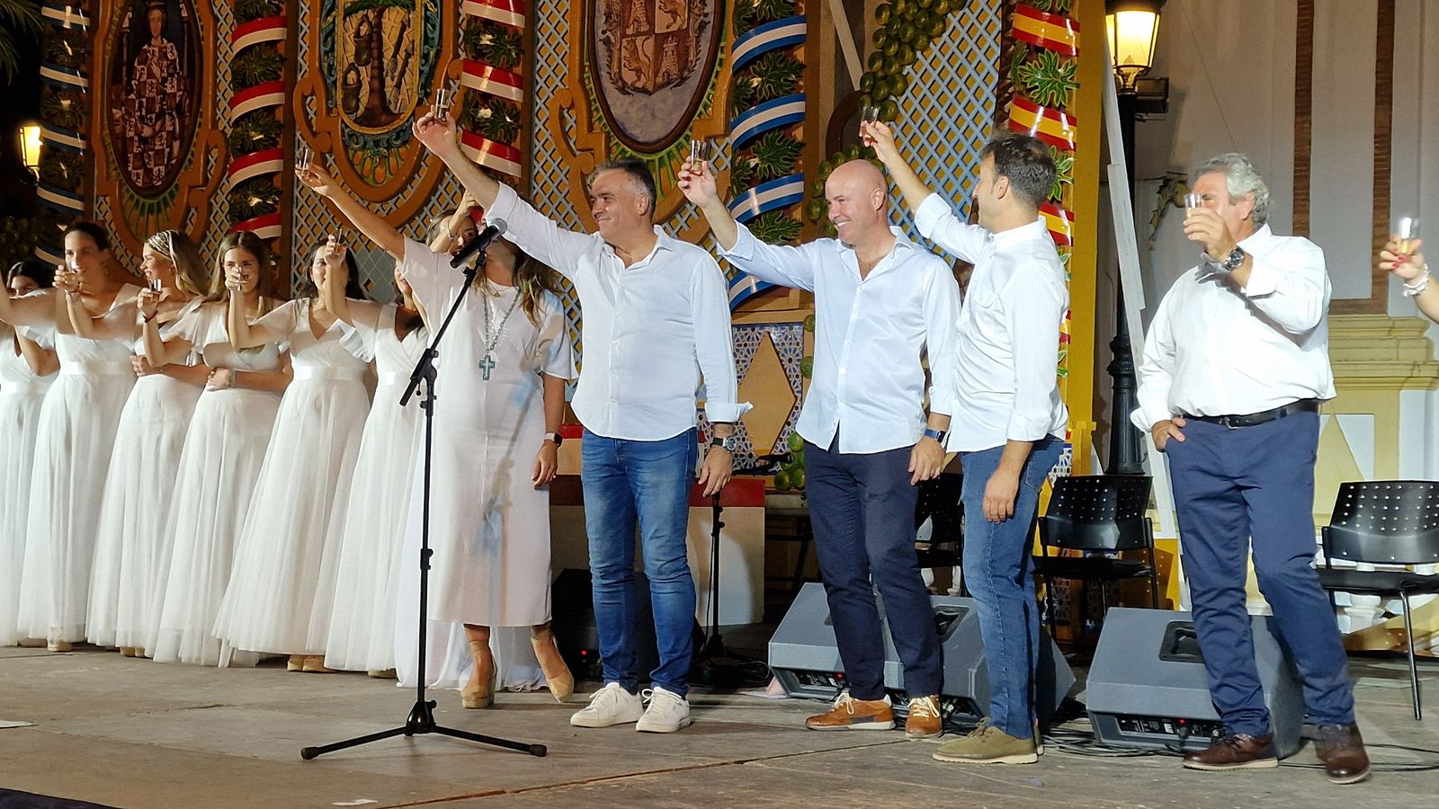 Brindis que daba inicio a la anterior Noche Blanca.