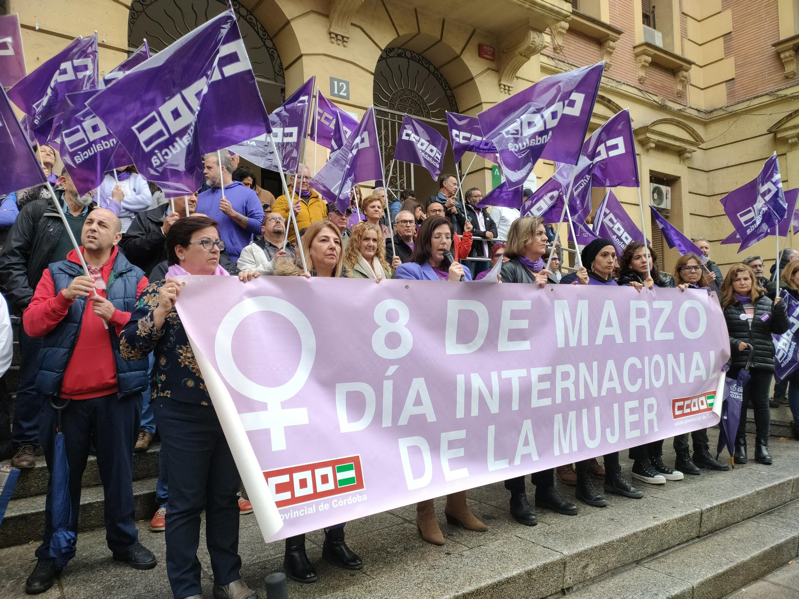 La celebración del 8M en Córdoba, en imágenes