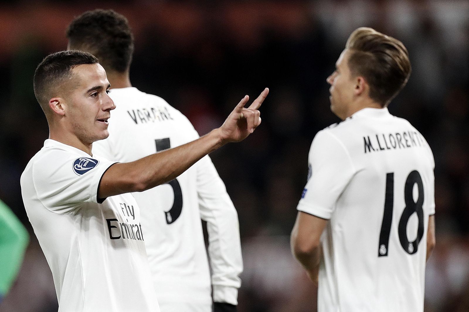 Las imágenes de la Roma-Real Madrid