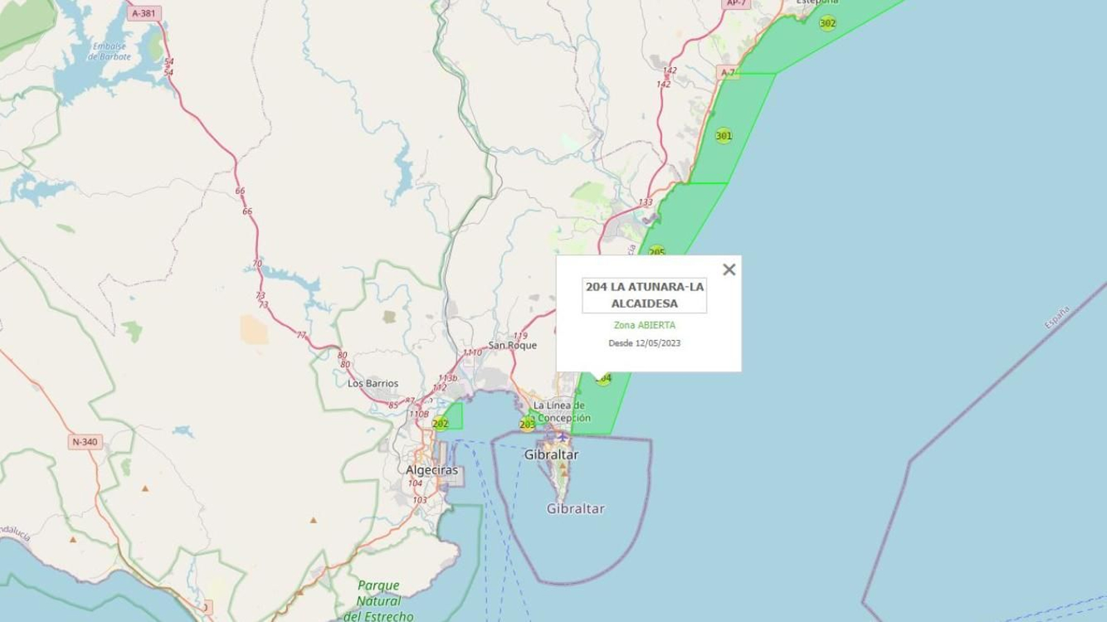 El mapa denunciado por Vox.
