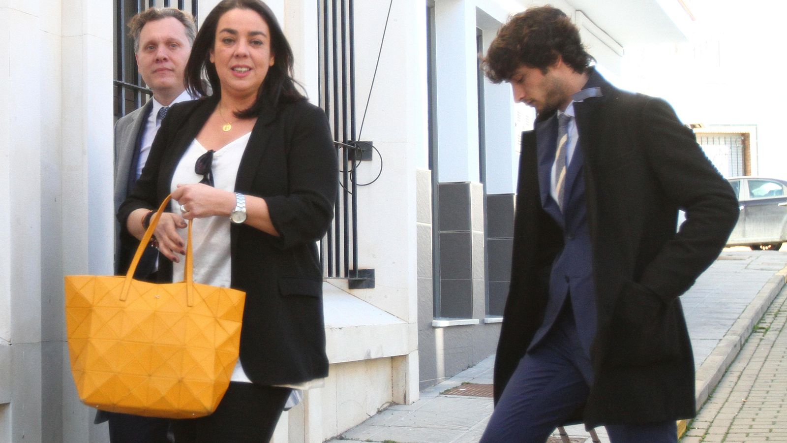 Miguel Becerro y Patricia Catalina, letrados acusadores de Castellana Abogados 266.