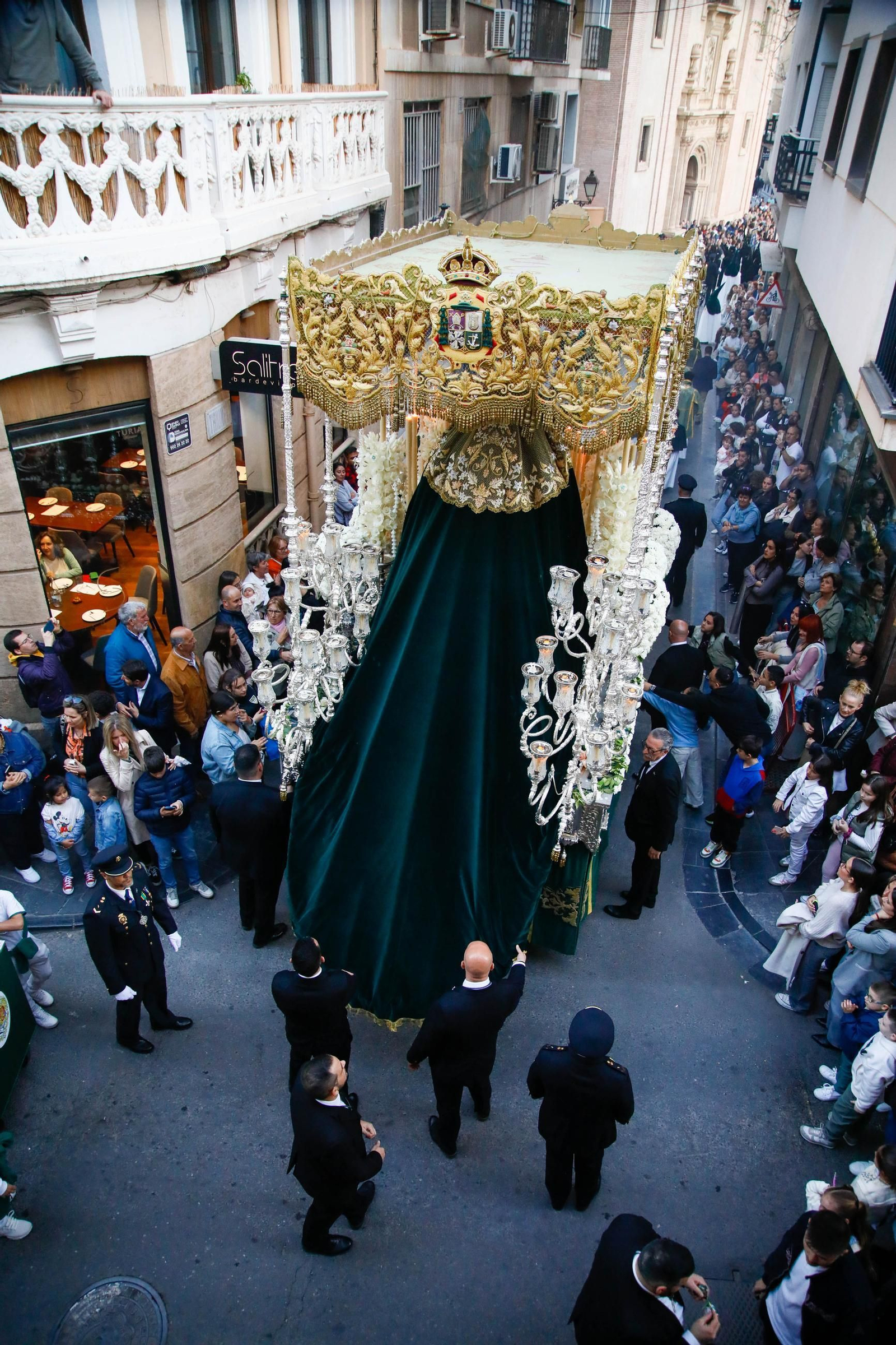 Macarena en la Semana Santa de Almería