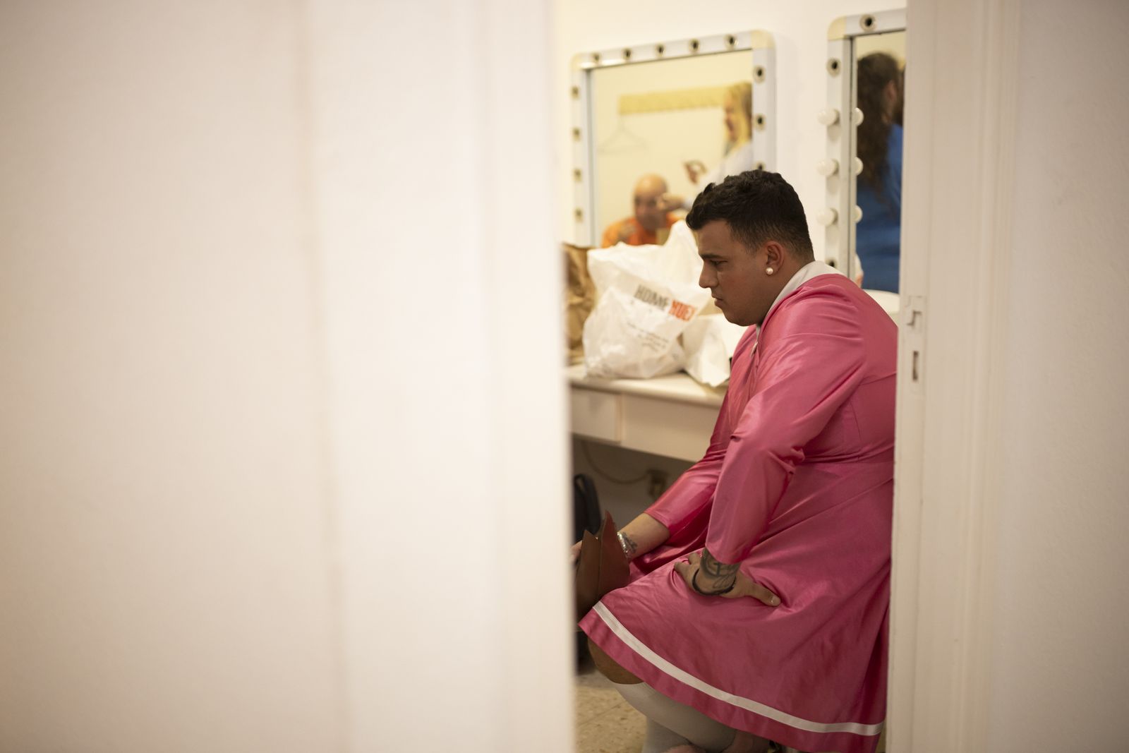 Ambiente en la final  del Carnaval Colombino