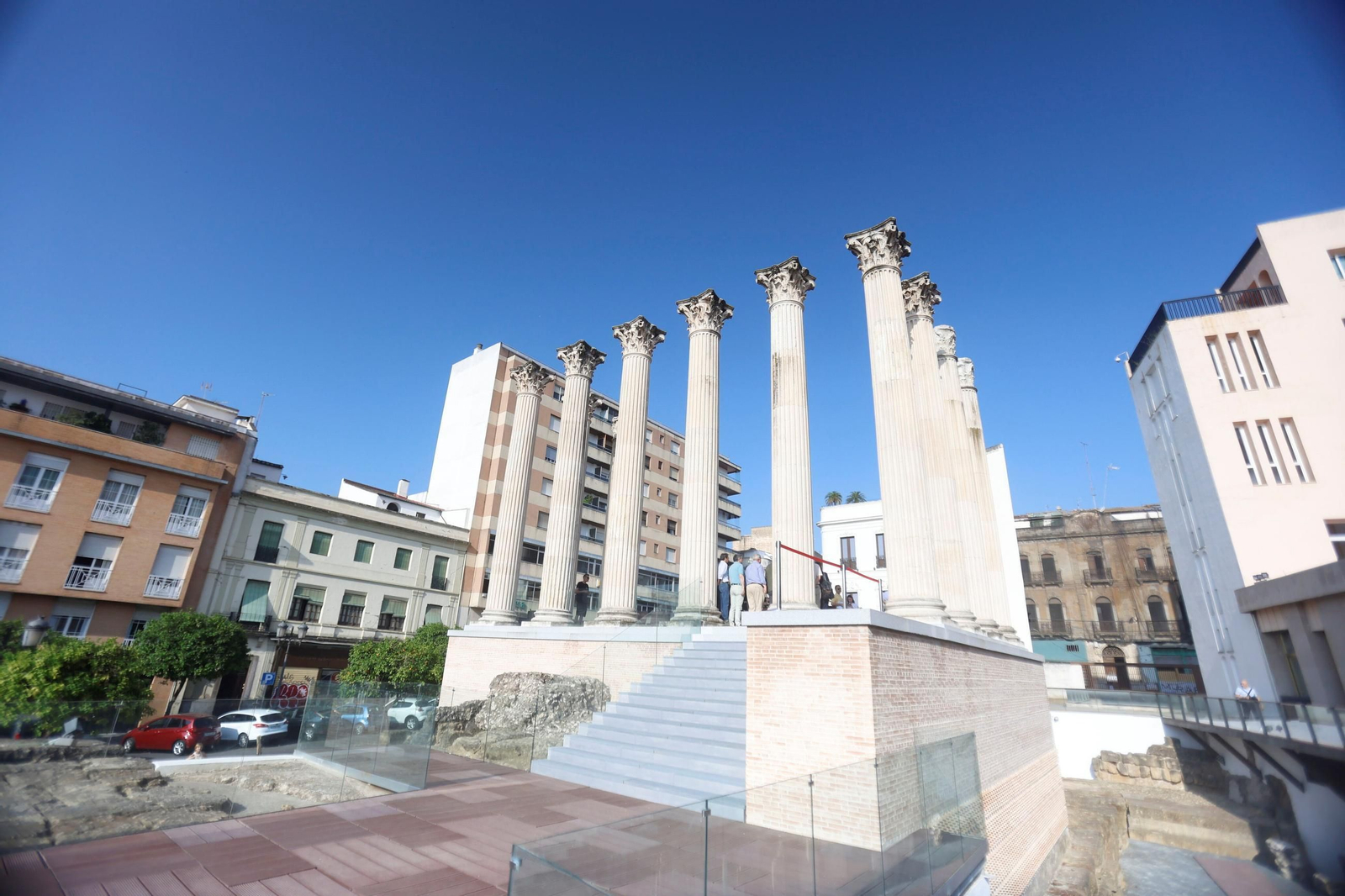 Templo Romano de la calle Claudio Marcelo.