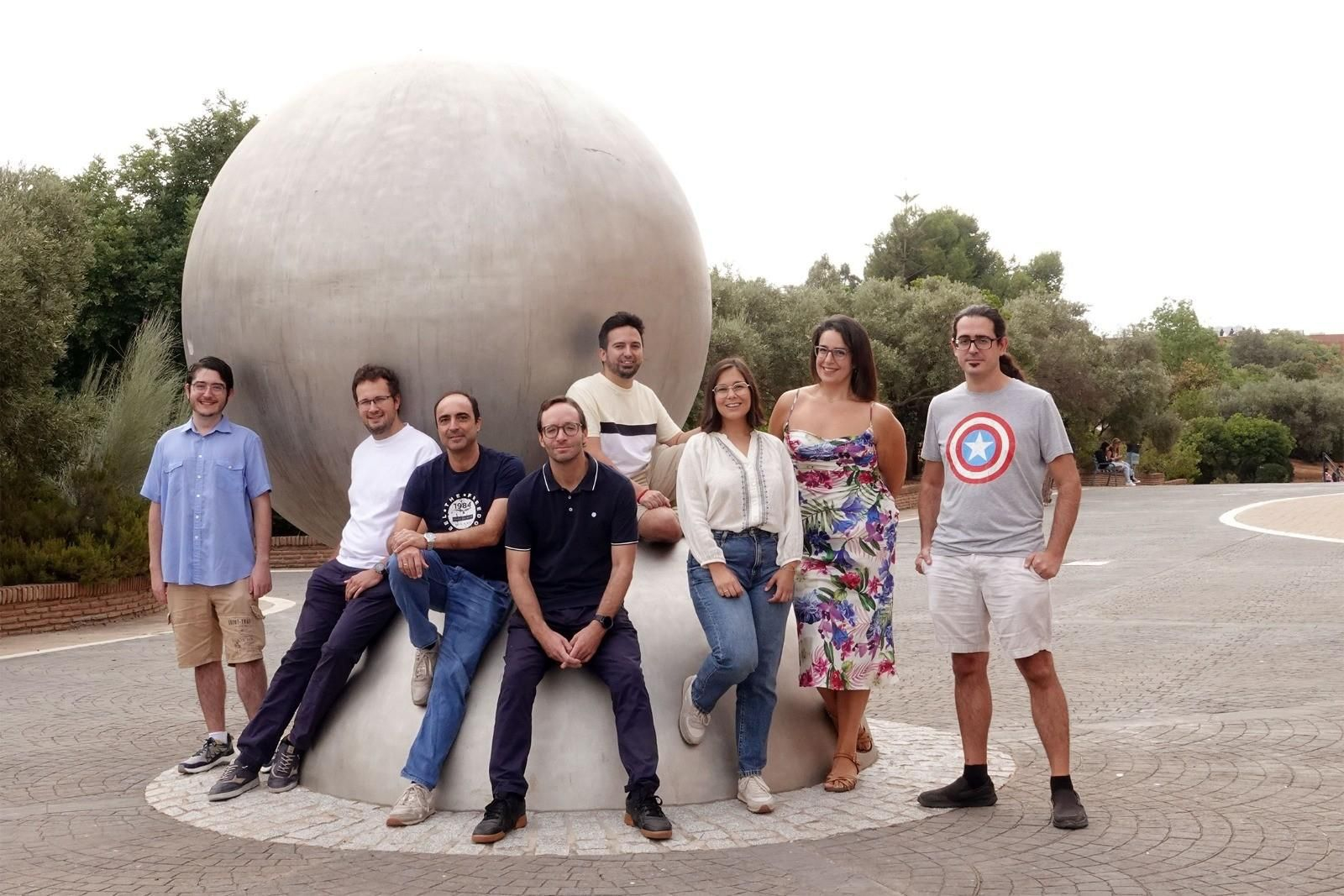 Los investigadores del Ibima autores del estudio.