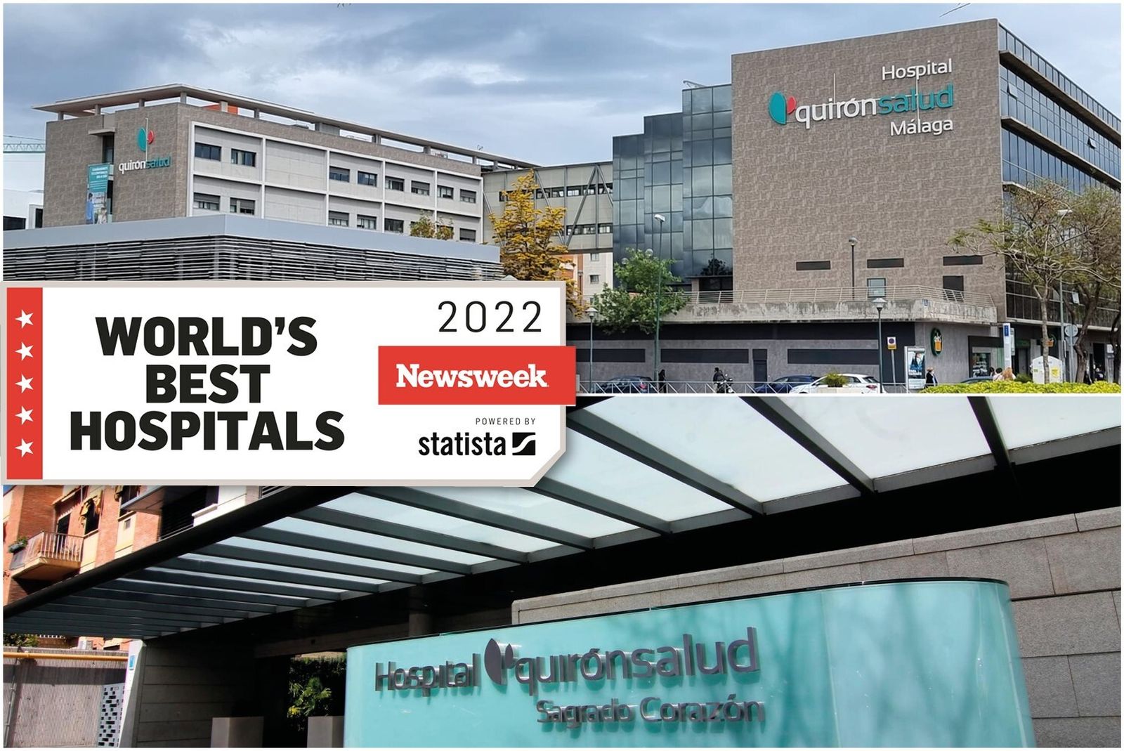 Quirónsalud de Málaga y  Quirónsalud Sagrado Corazón de Sevilla.