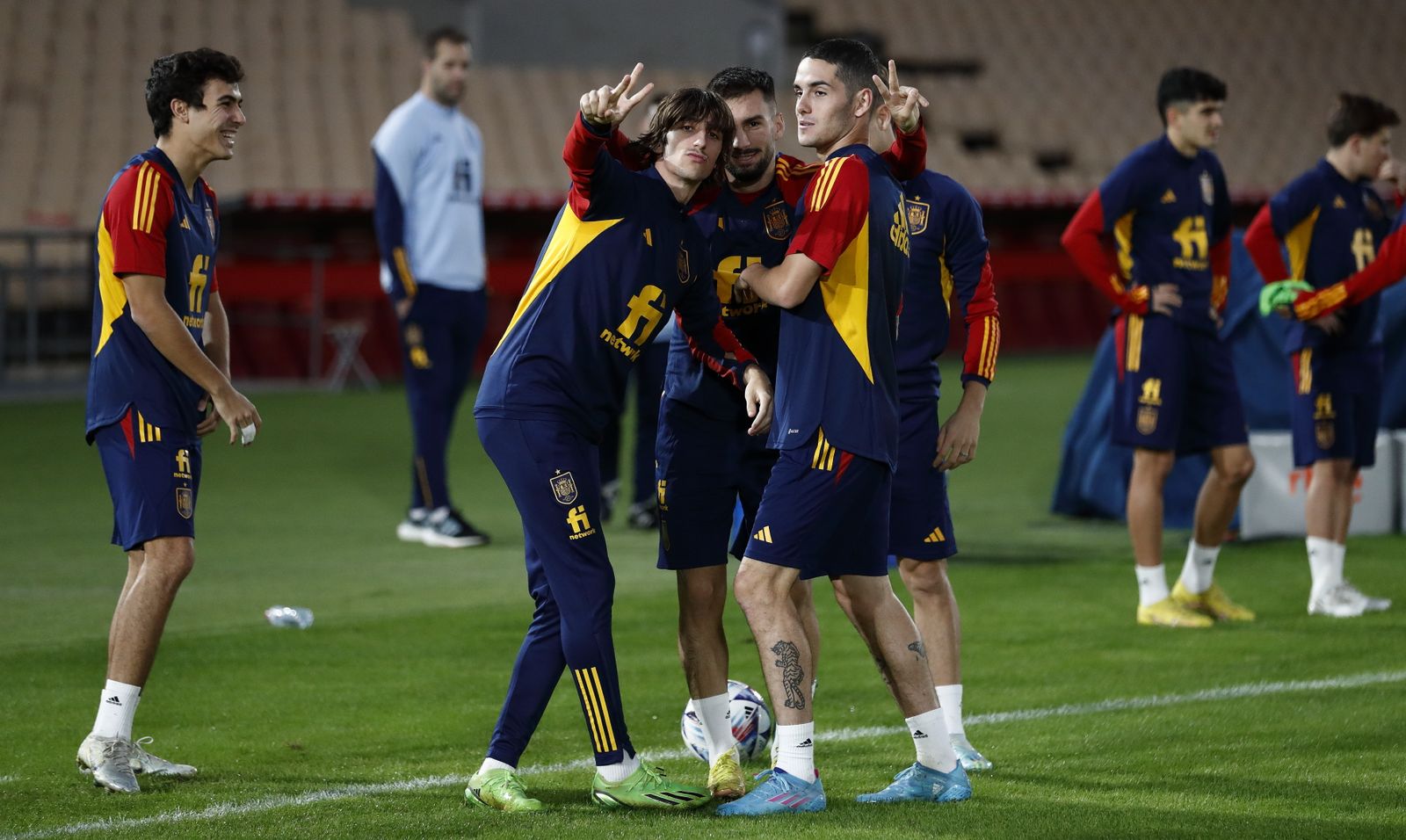 Las imágenes de la selección sub 21 en Sevilla