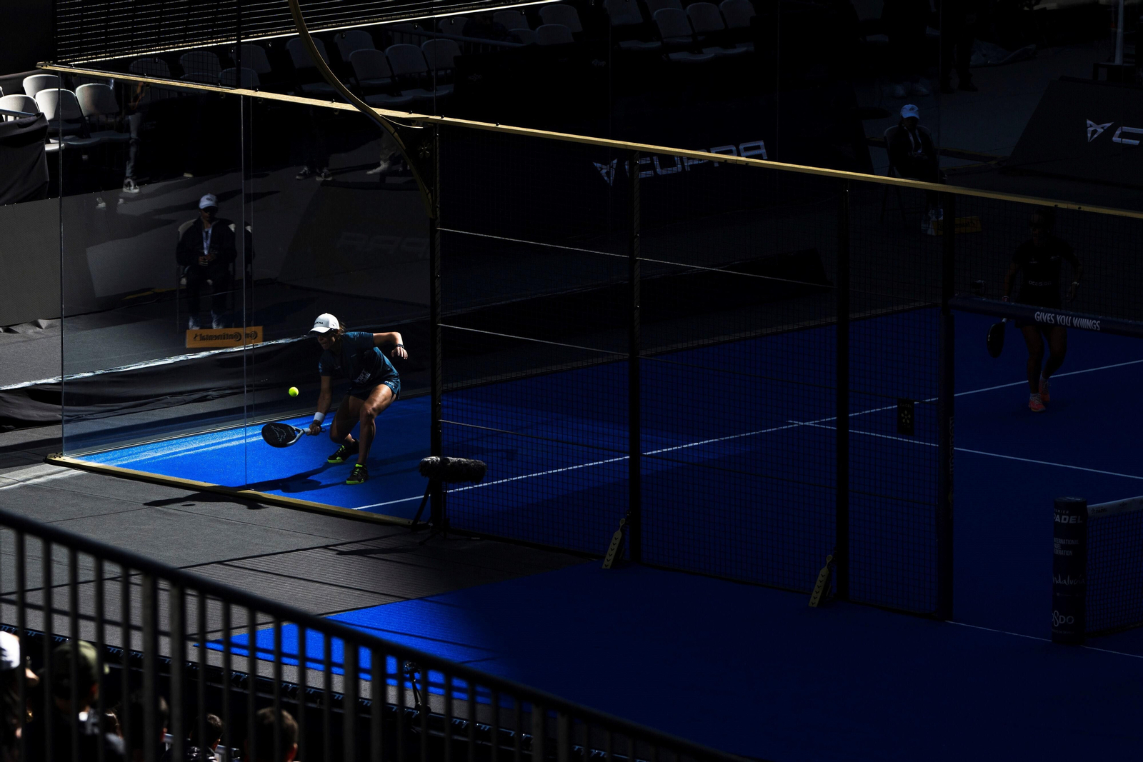 Las mejores fotos de los cuartos de final del pádel en el Estadio de la Cartuja