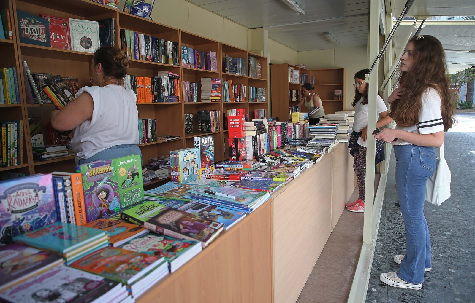 Fotos de la Feria del Libro de La Línea