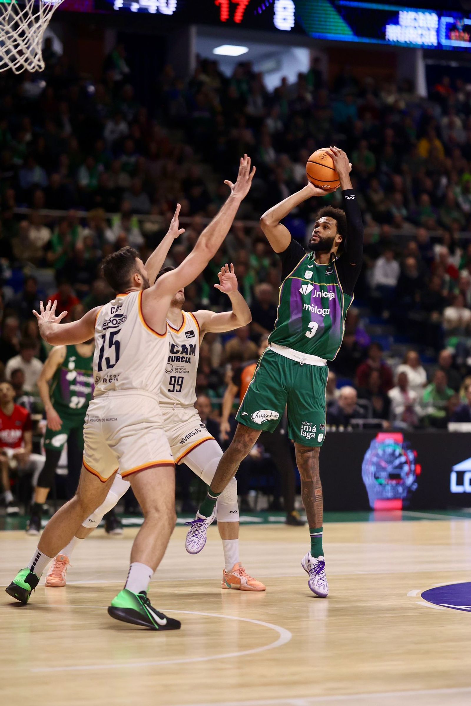 Las fotos del Unicaja-UCAM Murcia