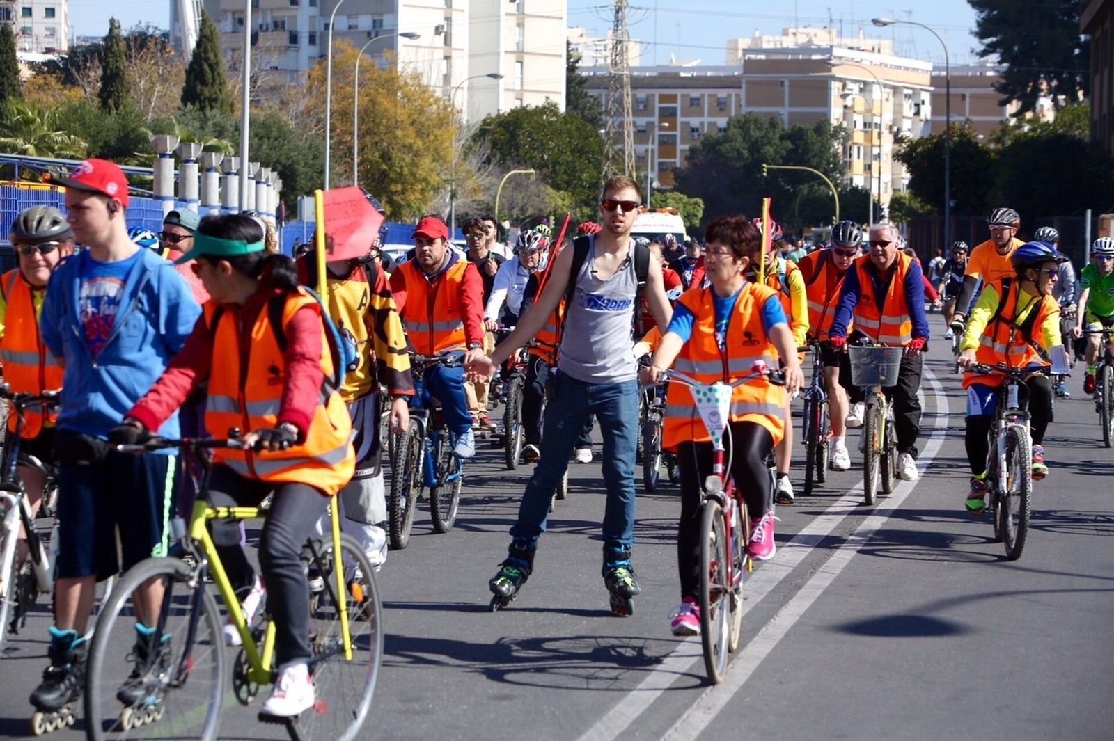 Edición pasada de 'Sevilla sobre Ruedas'.