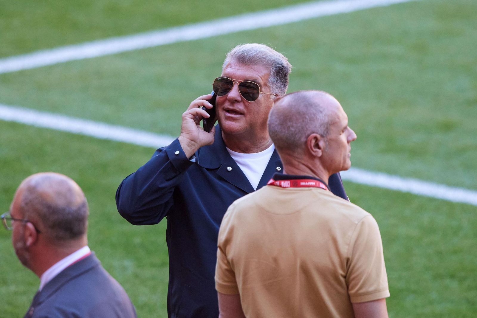 La fotos del día antes de la final de Copa Barcelona - Real Madrid