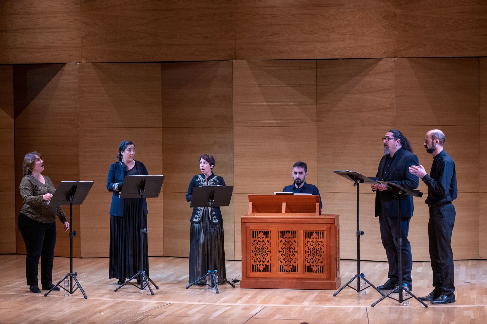 A5 Vocal Ensemble en el Espacio Turina