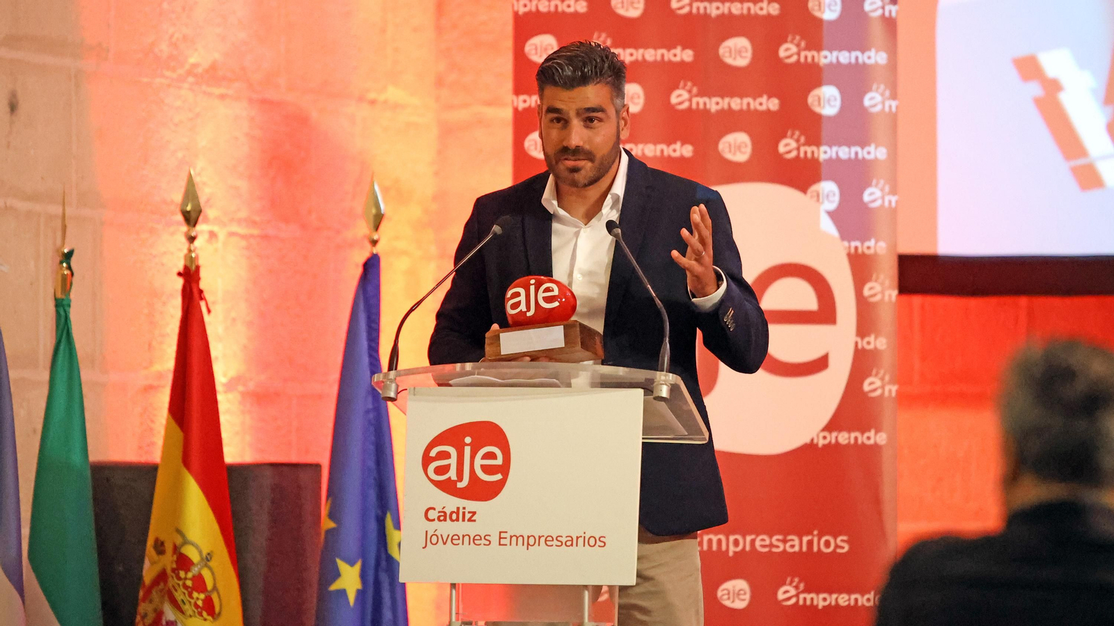 Entrega de premios de la Asociación de Jóvenes Empresarios en Jerez