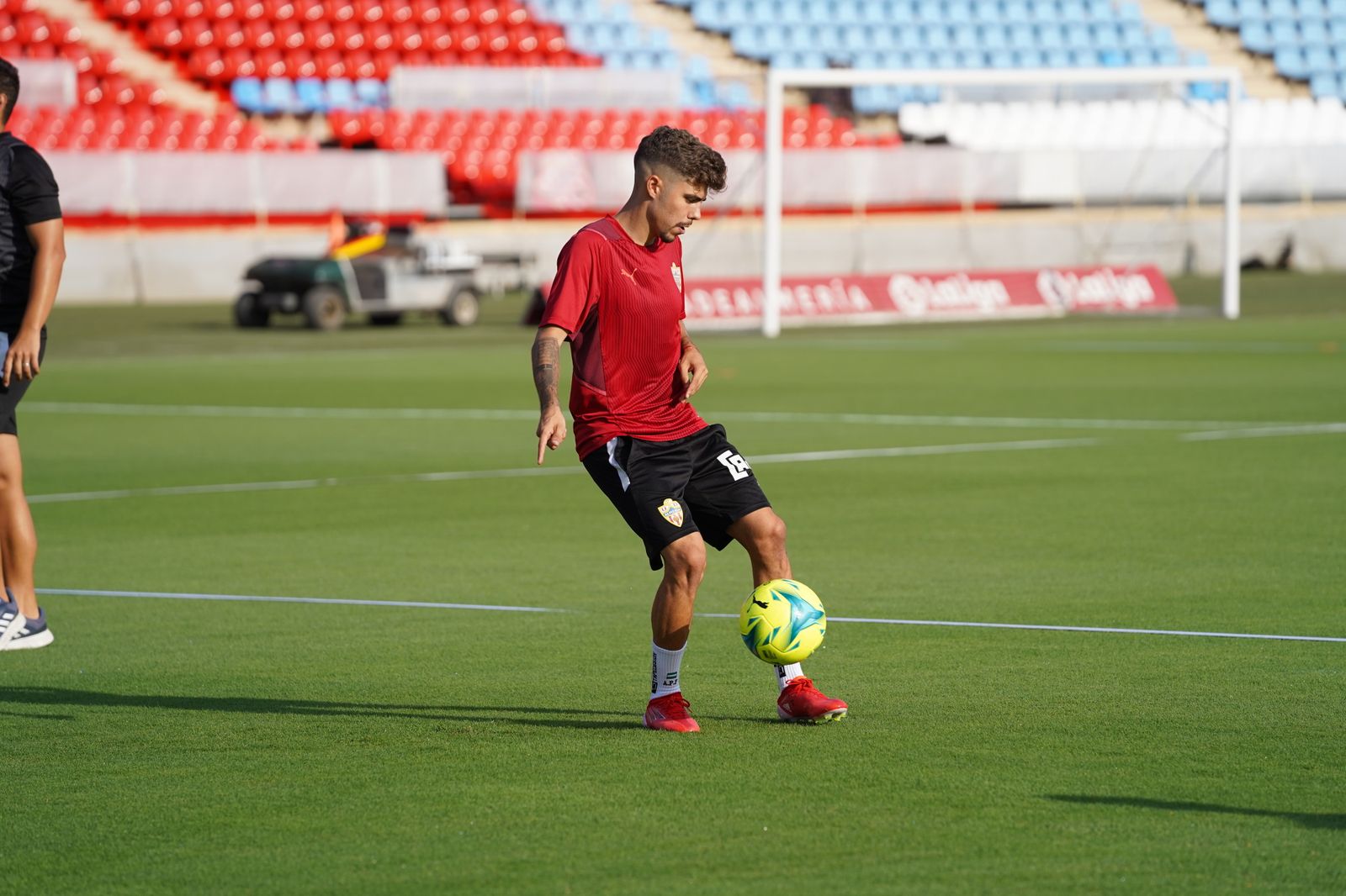 Fotogalería del entrenamiento de la UDA, jueves 2 de septiembre