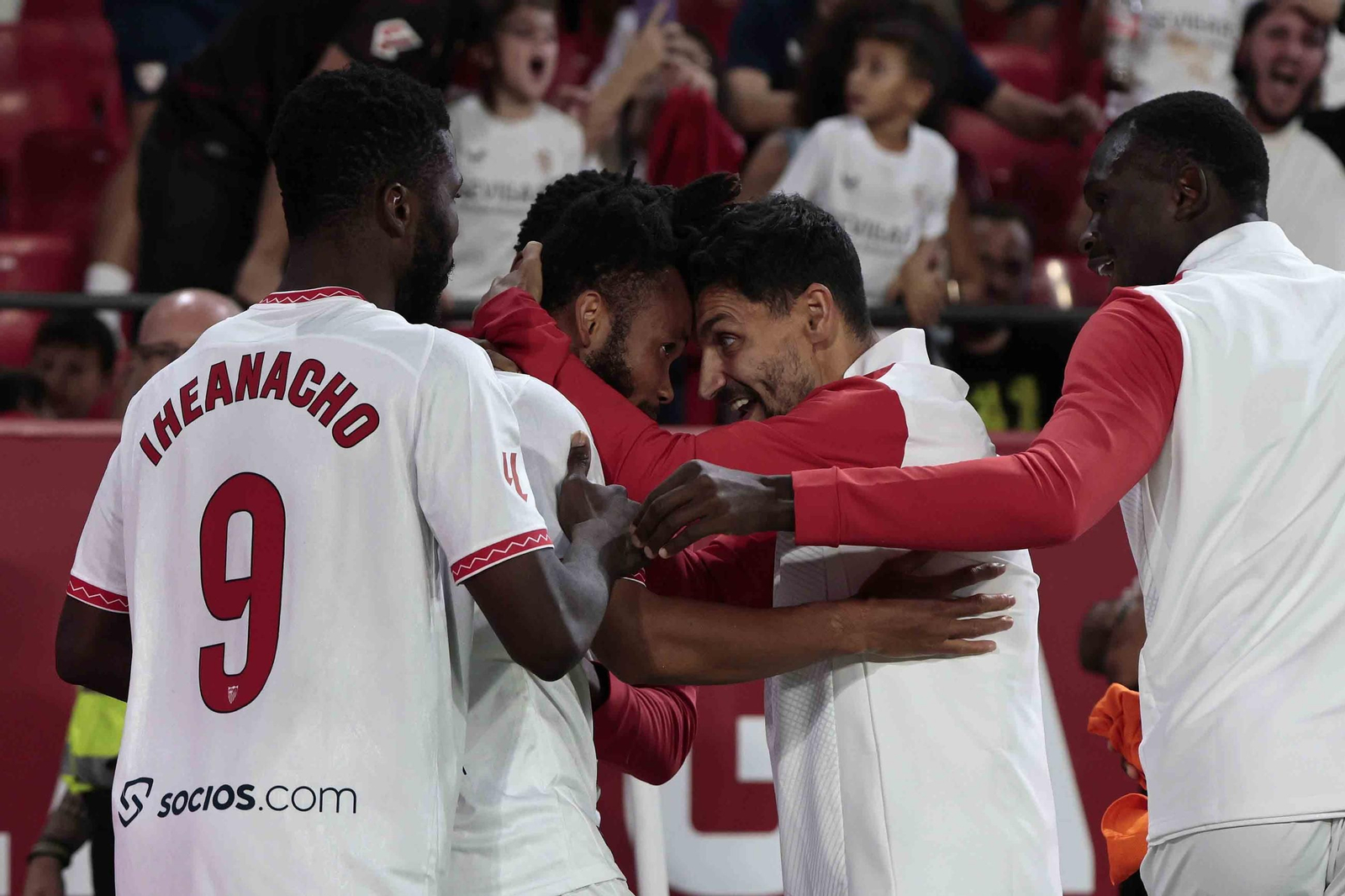 Las imágenes del Sevilla - Valladolid