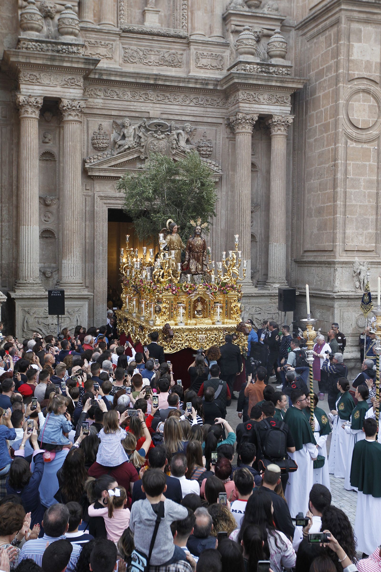 Imágenes de la Procesión de Estudiantes. Semana Santa Almería 2019