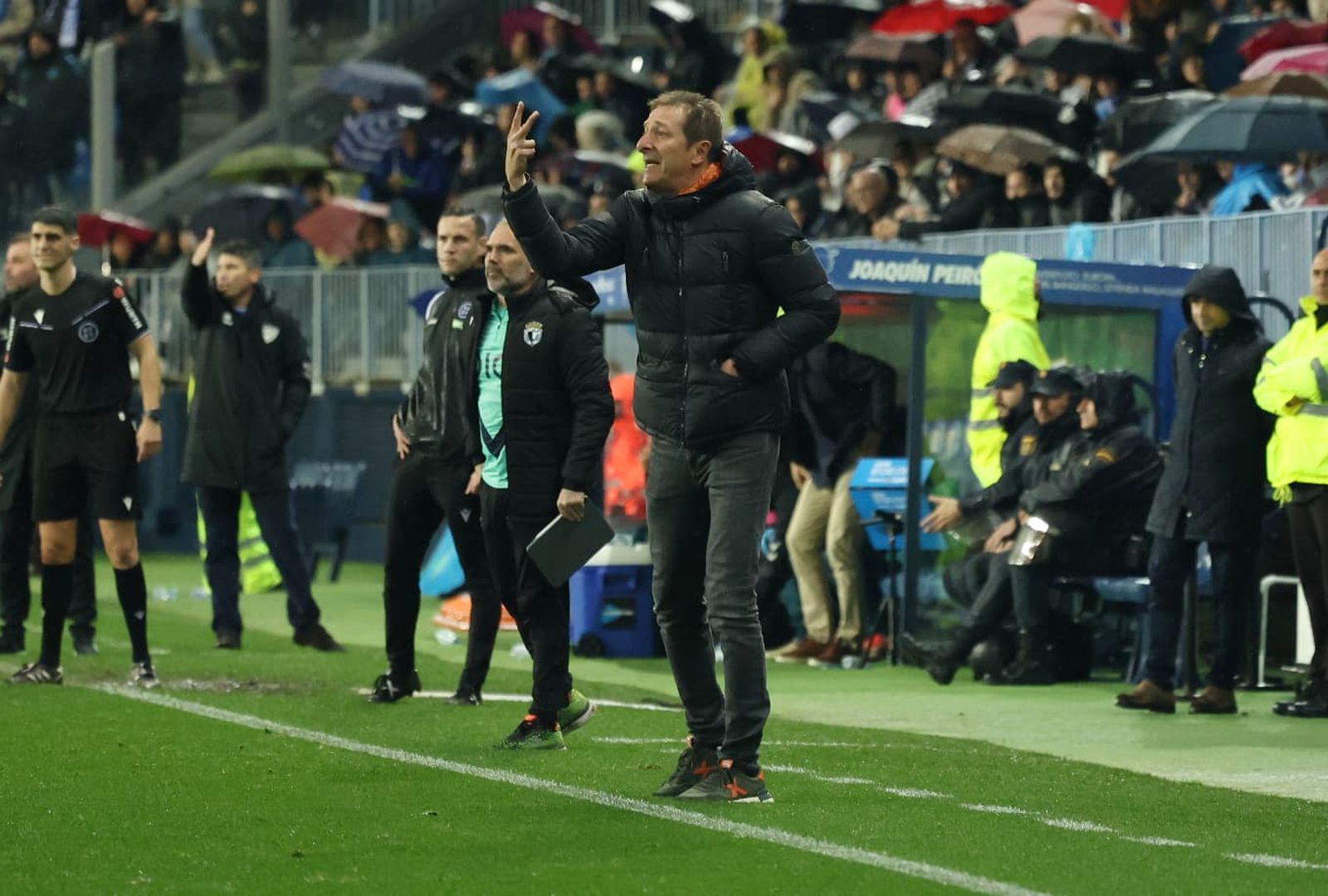 Las fotos del Málaga CF-Burgos