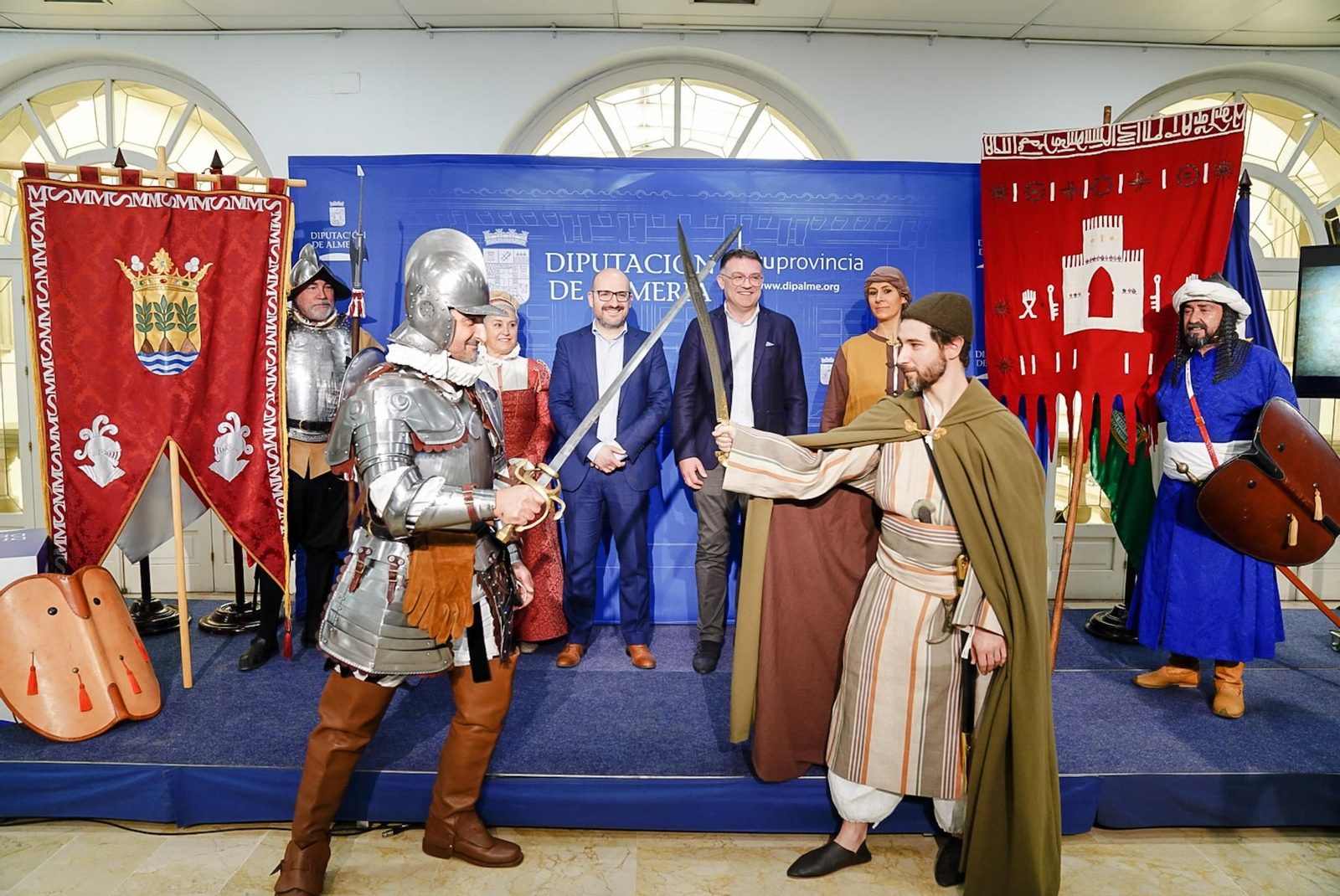 La presentación  de esta tercera recreación tuvo lugar este martes en Diputación
