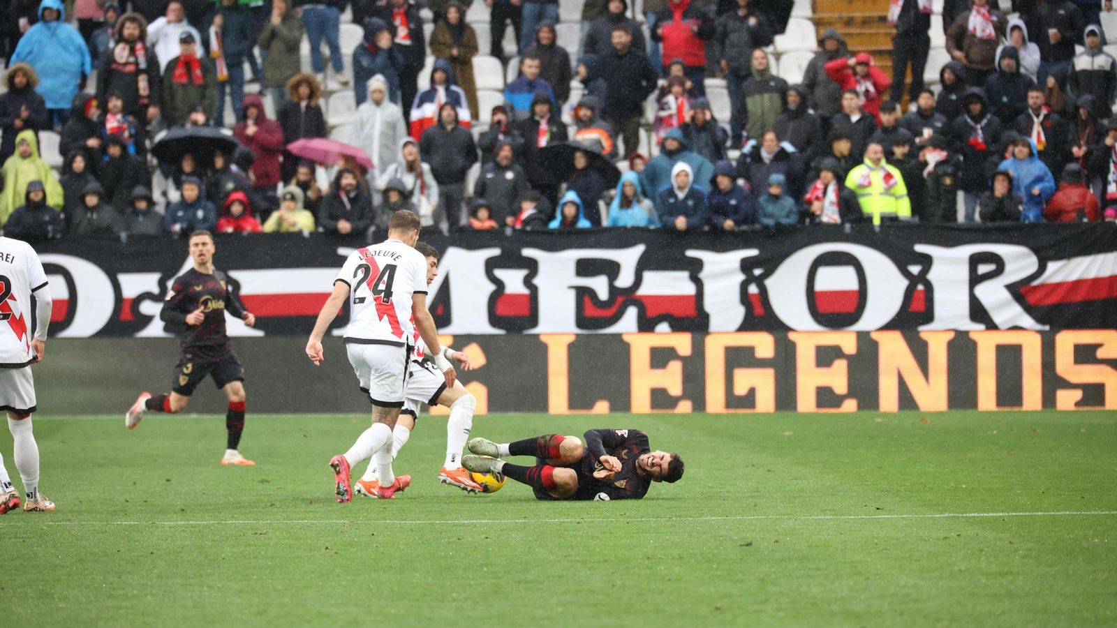 Rayo Vallecano -  Sevilla FC: todas las fotos del partido de Liga