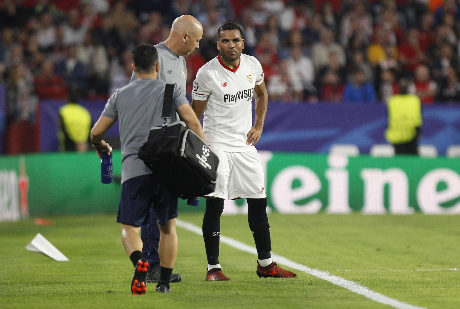 El Sevilla-Spartak, en imágenes