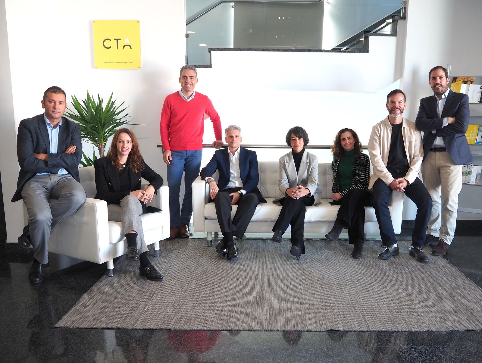 Equipo de consultores de CTA especialistas en startups tecnológicas.