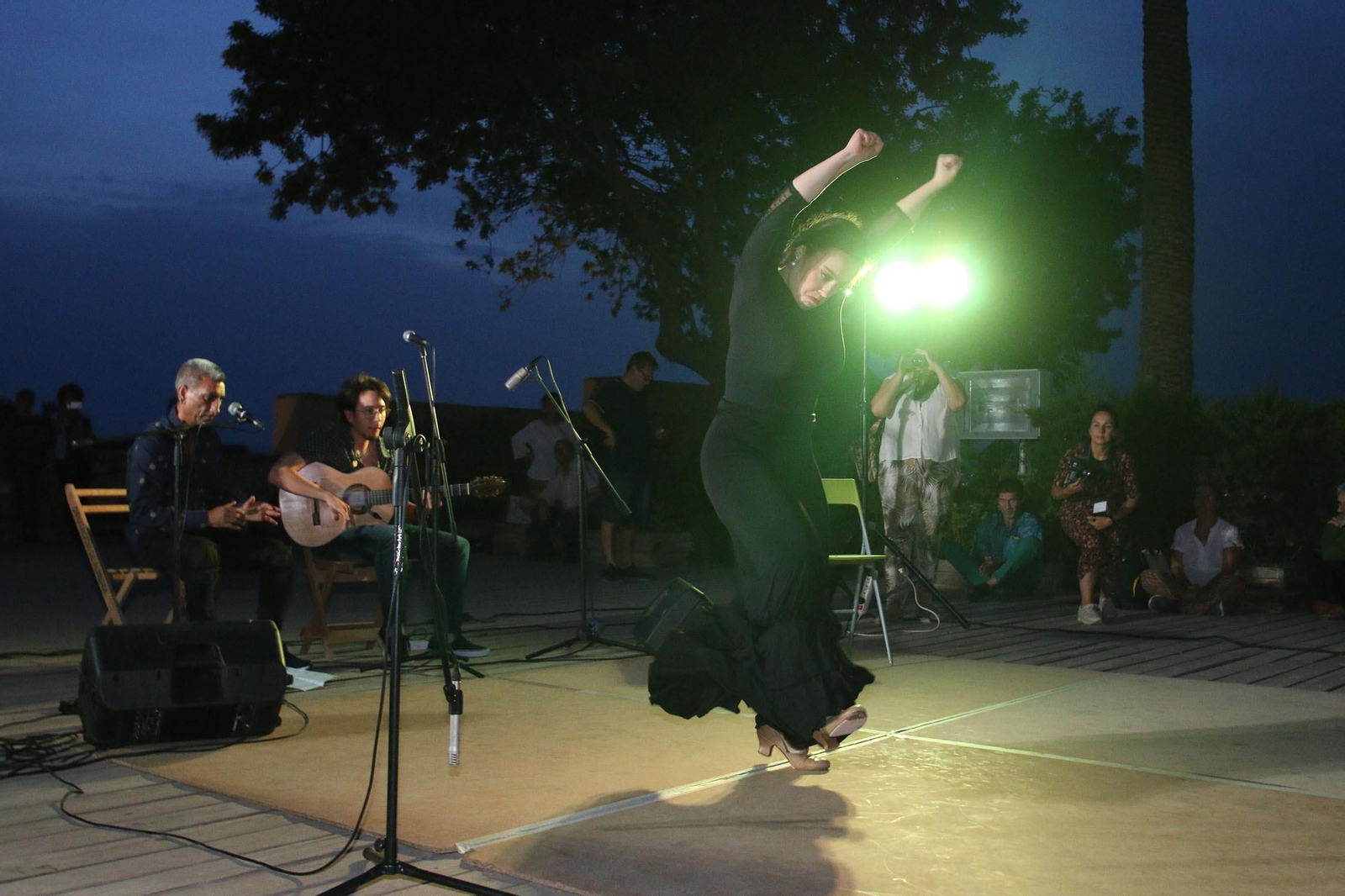 Las imágenes del 'Amanecer en la Alcazaba'