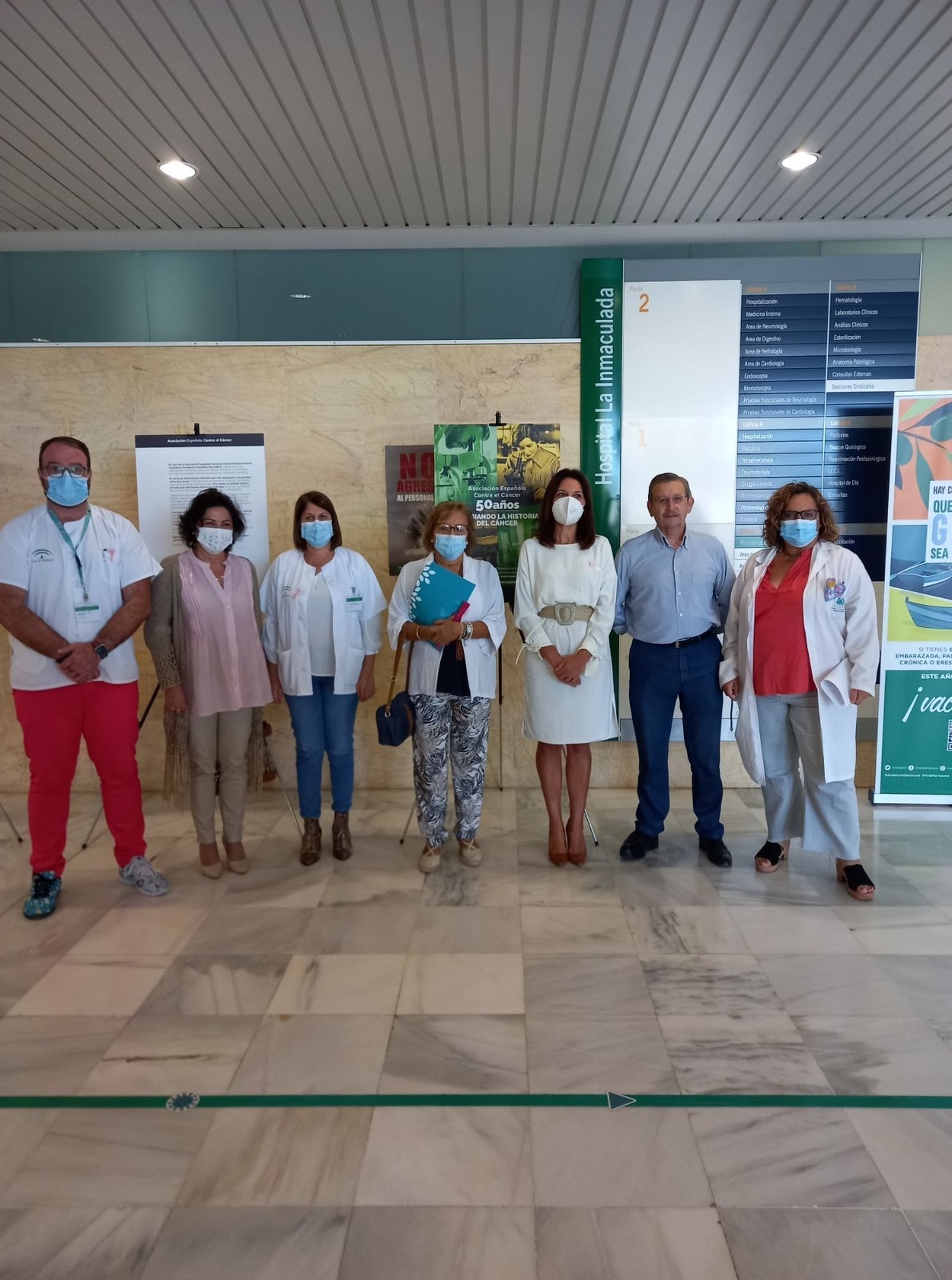 Un momento de la presentación de la exposición.