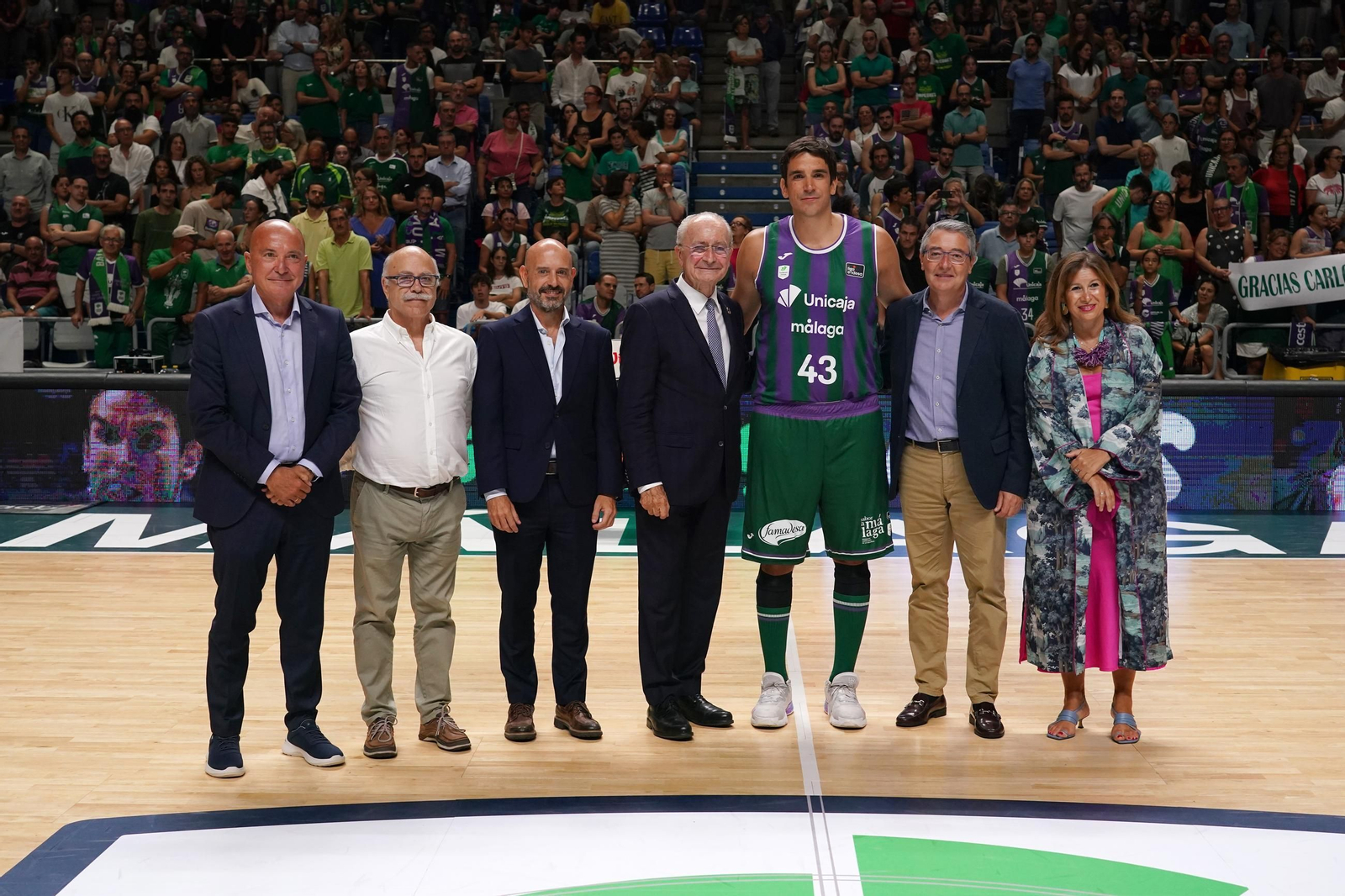 El Unicaja - Baskonia, en fotos