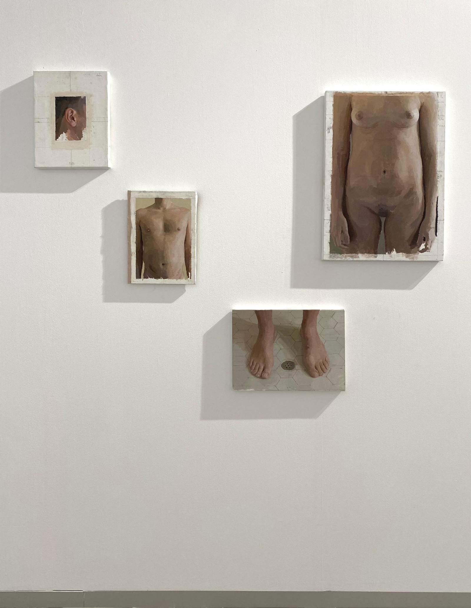 Obras de Eduardo Millán, en el Museo del Realismo de Almería.