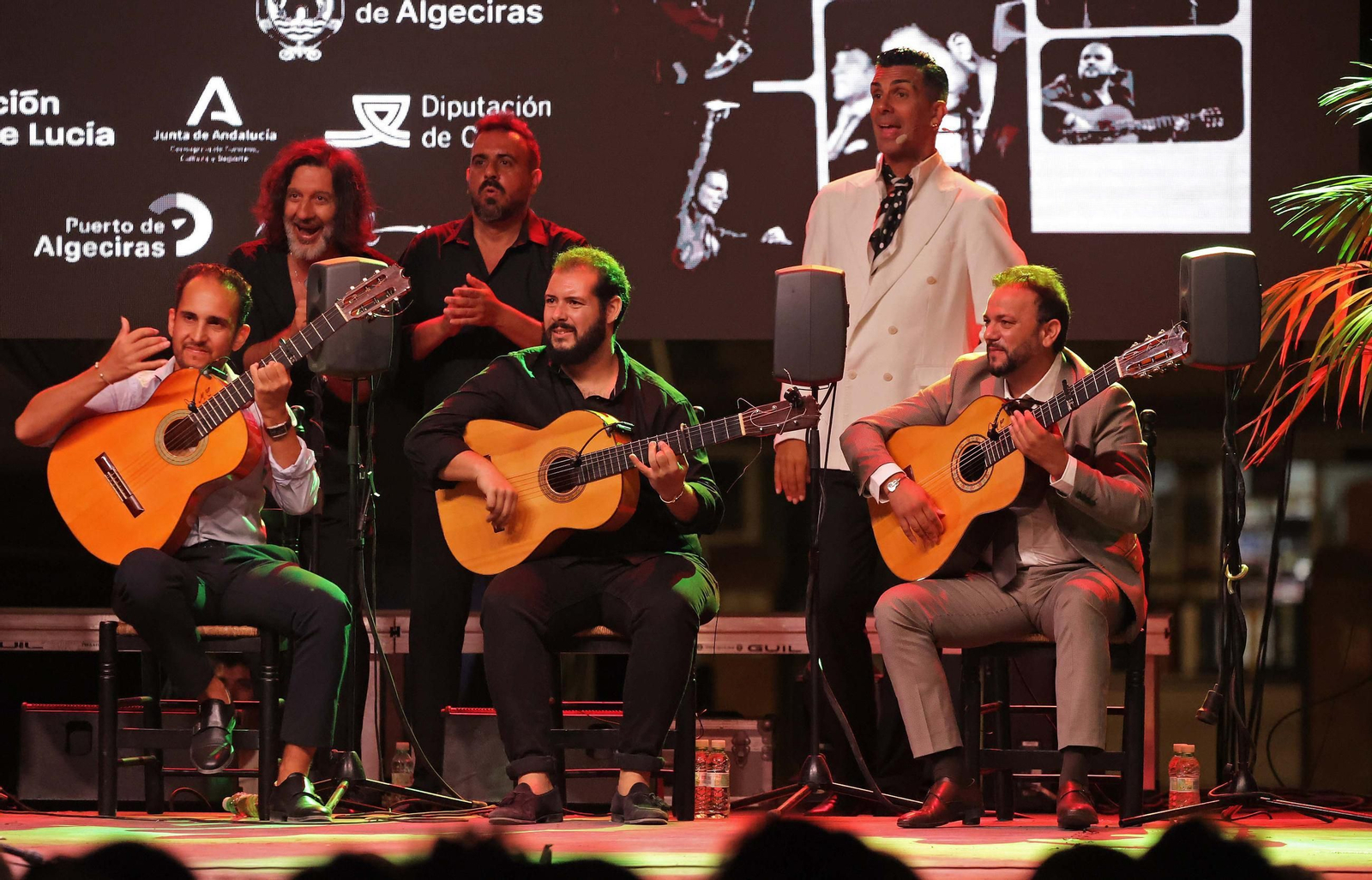 Fotos de la Fiesta por Bulería en el XI Encuentro Internacional de Guitarra Paco de Lucía en Algeciras