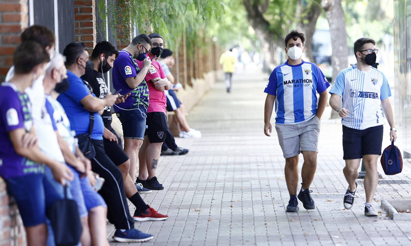 El Málaga CF-Mirandés, en fotos