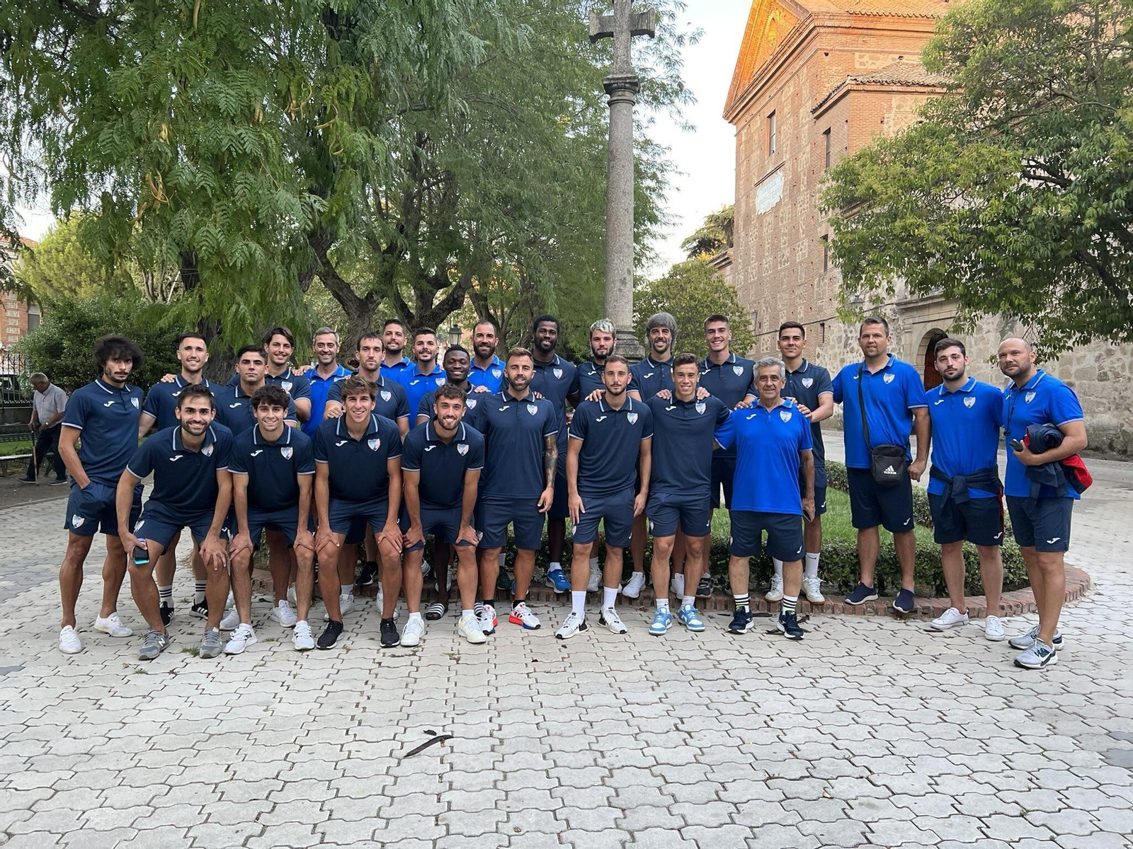 La expedición del Estepona, en su concentración