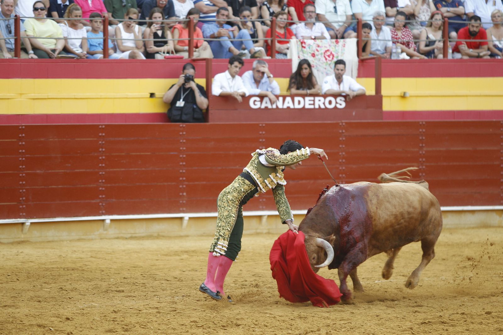 Fotogalería corrida toros Feria Santa Ana-Roquetas de Mar-El Juli-Perera-Aguado
