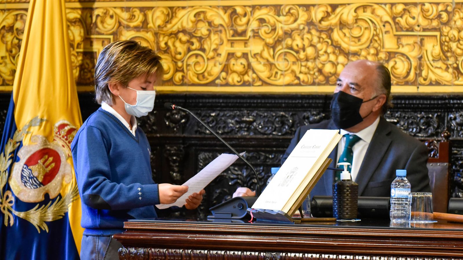 Las fotos del Pleno Infantil del Ayuntamiento de Algeciras