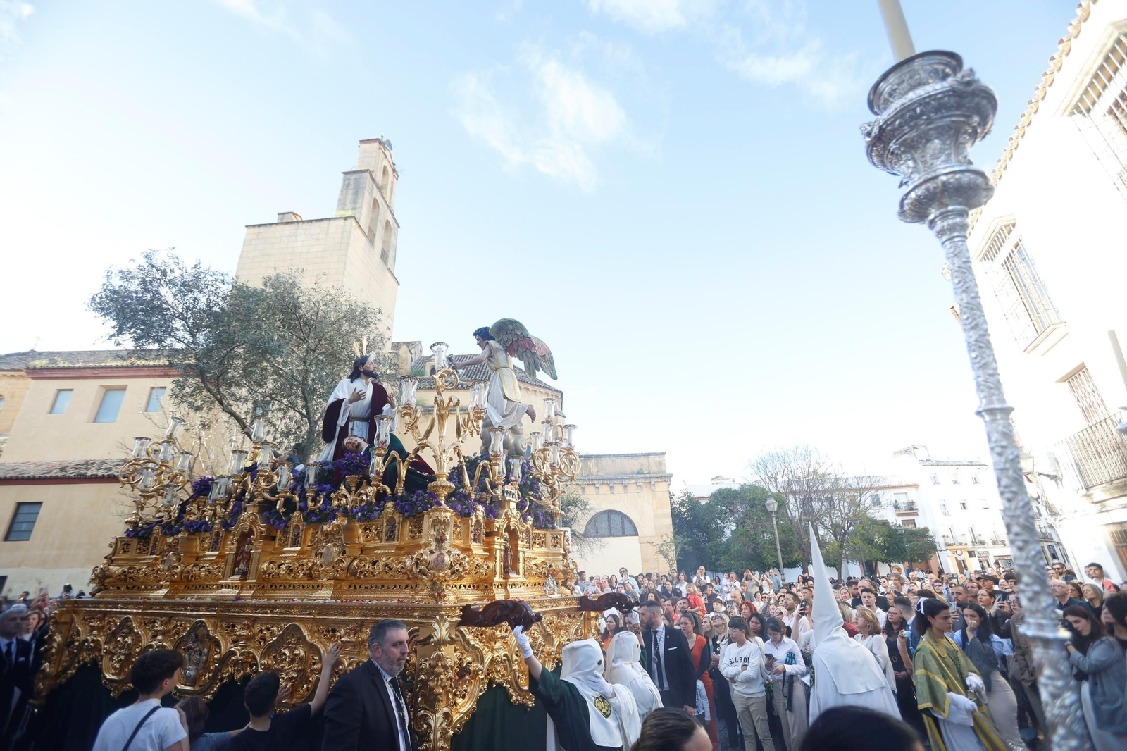 El Señor del Huerto, durante el pasado Domingo de Ramos.