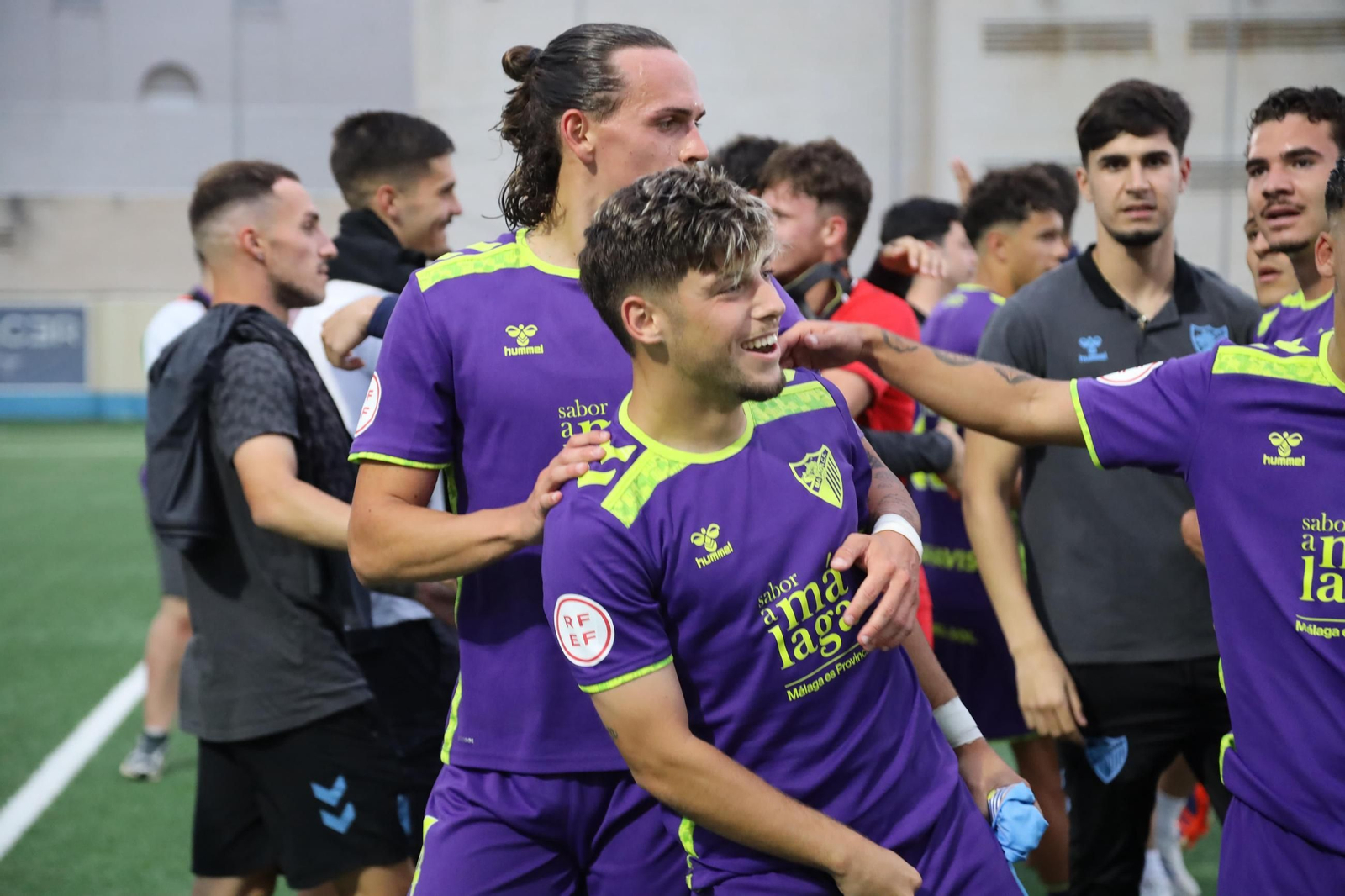 Loren, Chupete, Izan Merino, mucha afición... El Atlético Malagueño, apoyado en Mijas