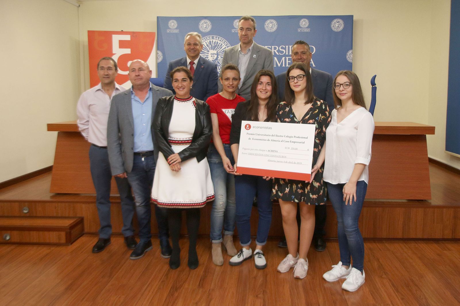 Matilde Romera, María del Carmen Muriana, Almudena Martínez y Verónica Torreblanca, las premiadas.