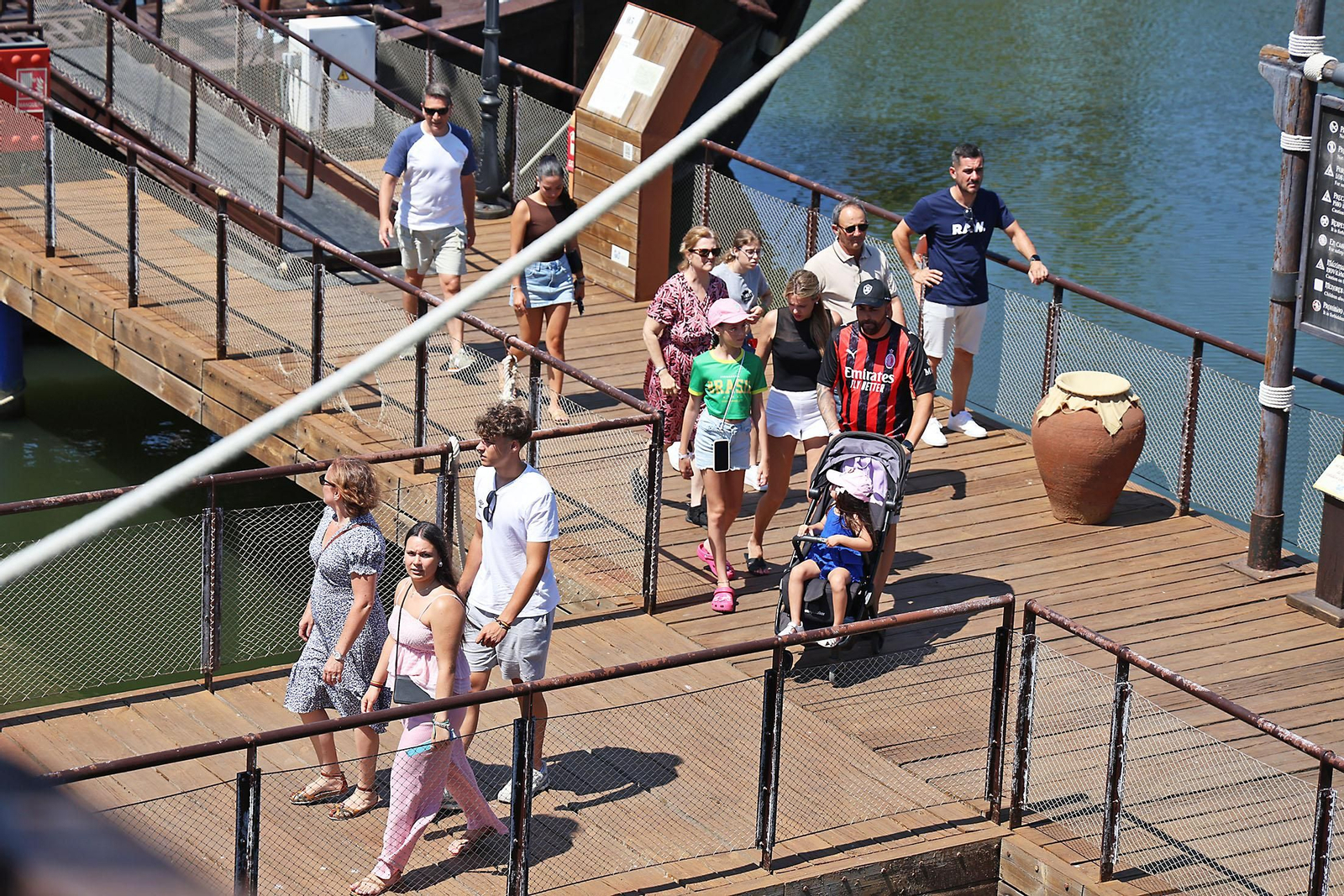 Muelle de las Carabelas, visita obligatoria para el Turismo en Huelva