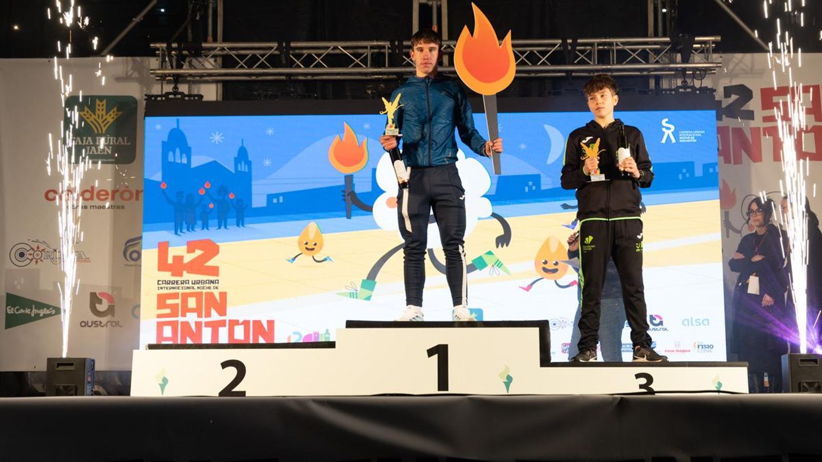 En imágenes: más de 1700 participantes en la Carrera Infantil de San Antón