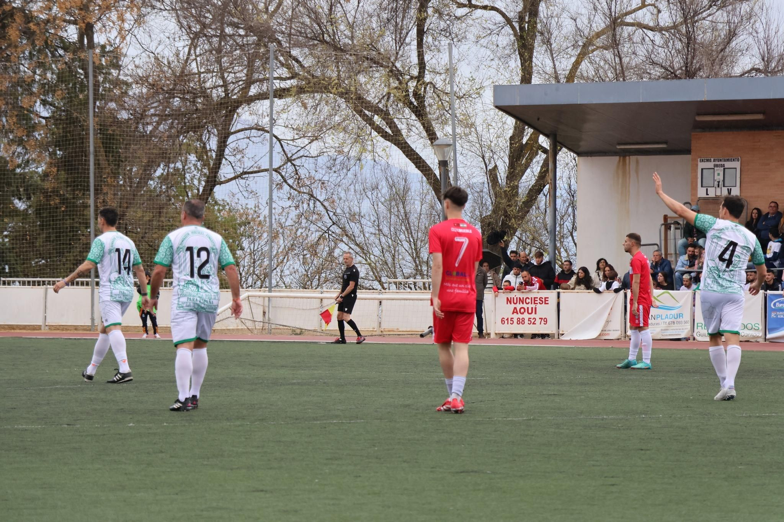 En imágenes: fútbol y arte se unen en Úbeda para apoyar a la Asociación Síndrome de Down Jaén