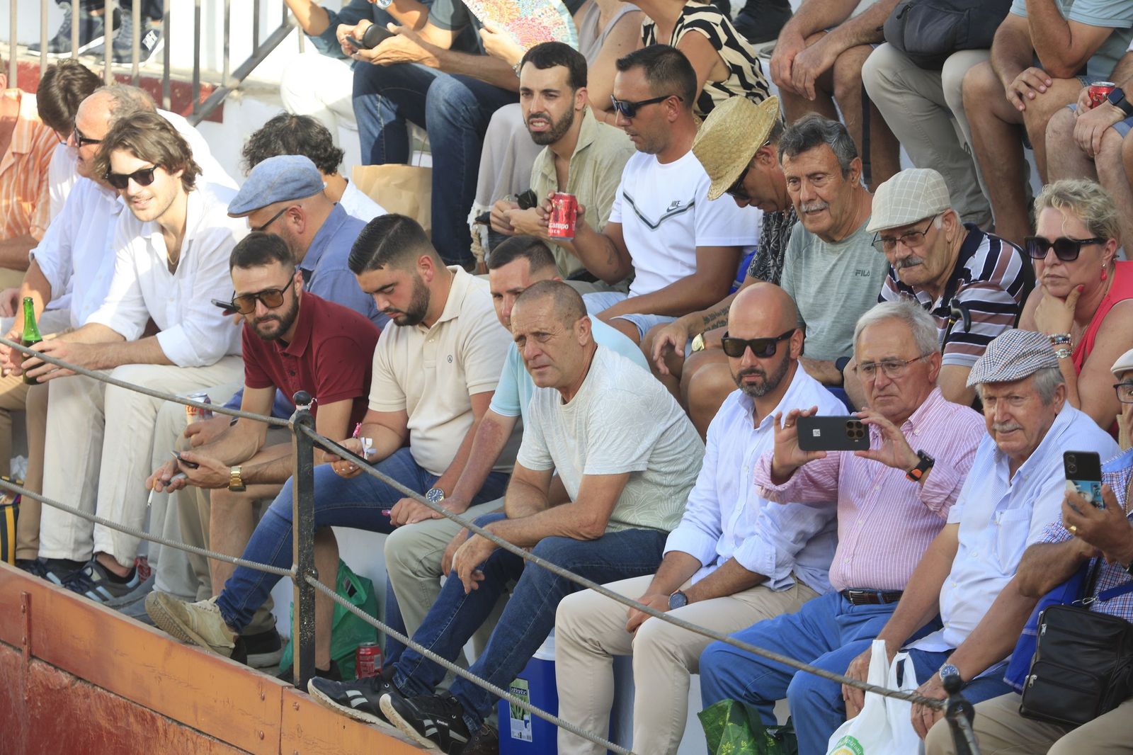 Fotos de la corrida de toros de la Feria de San Roque con David Galván, Román y Joaquín Galdós