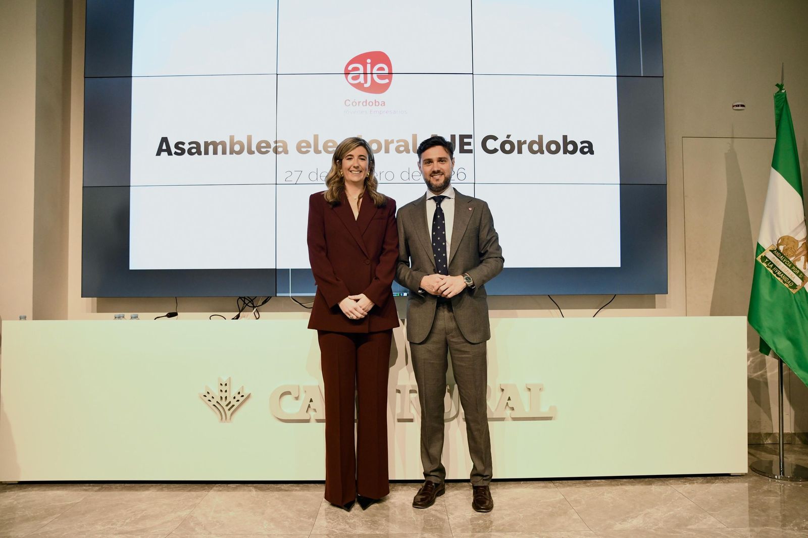 Esther Capitán y Víctor Macías